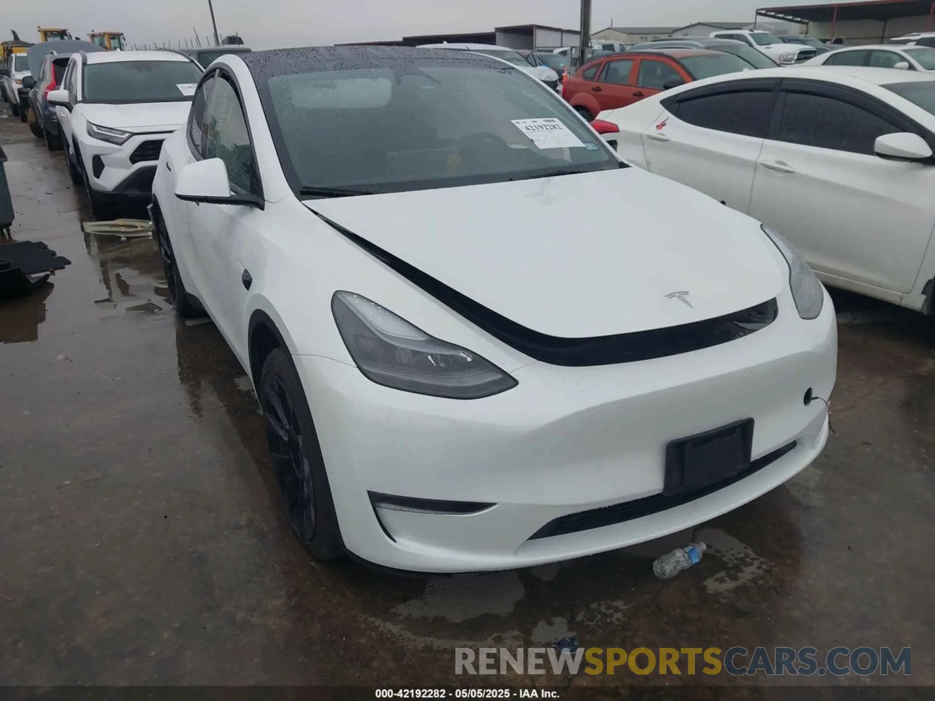 1 fotografías del automóvil dañado 7SAYGDEE9RA221573 TESLA MODEL Y 2024