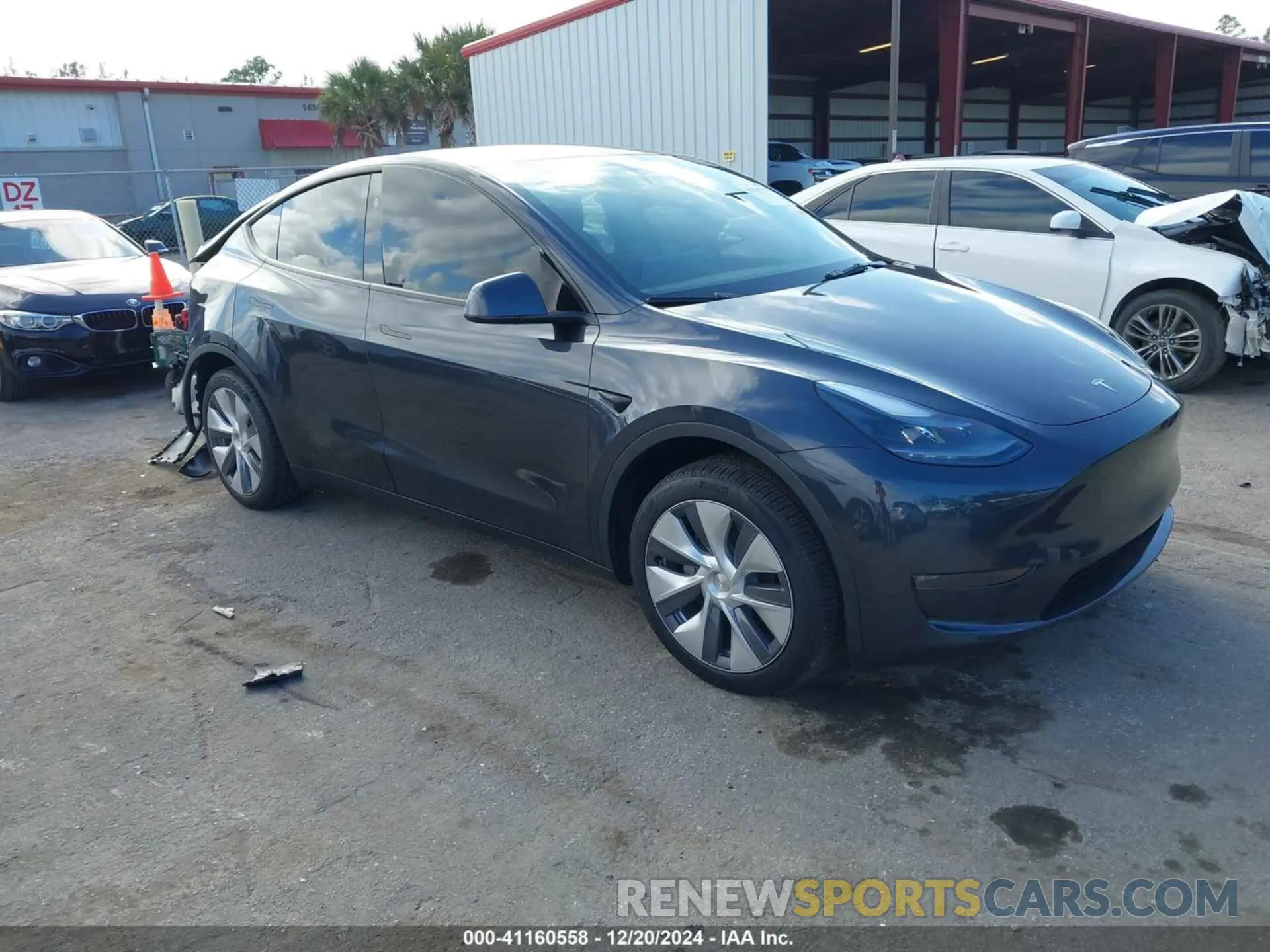 1 fotografías del automóvil dañado 7SAYGDEE9RA228474 TESLA MODEL Y 2024