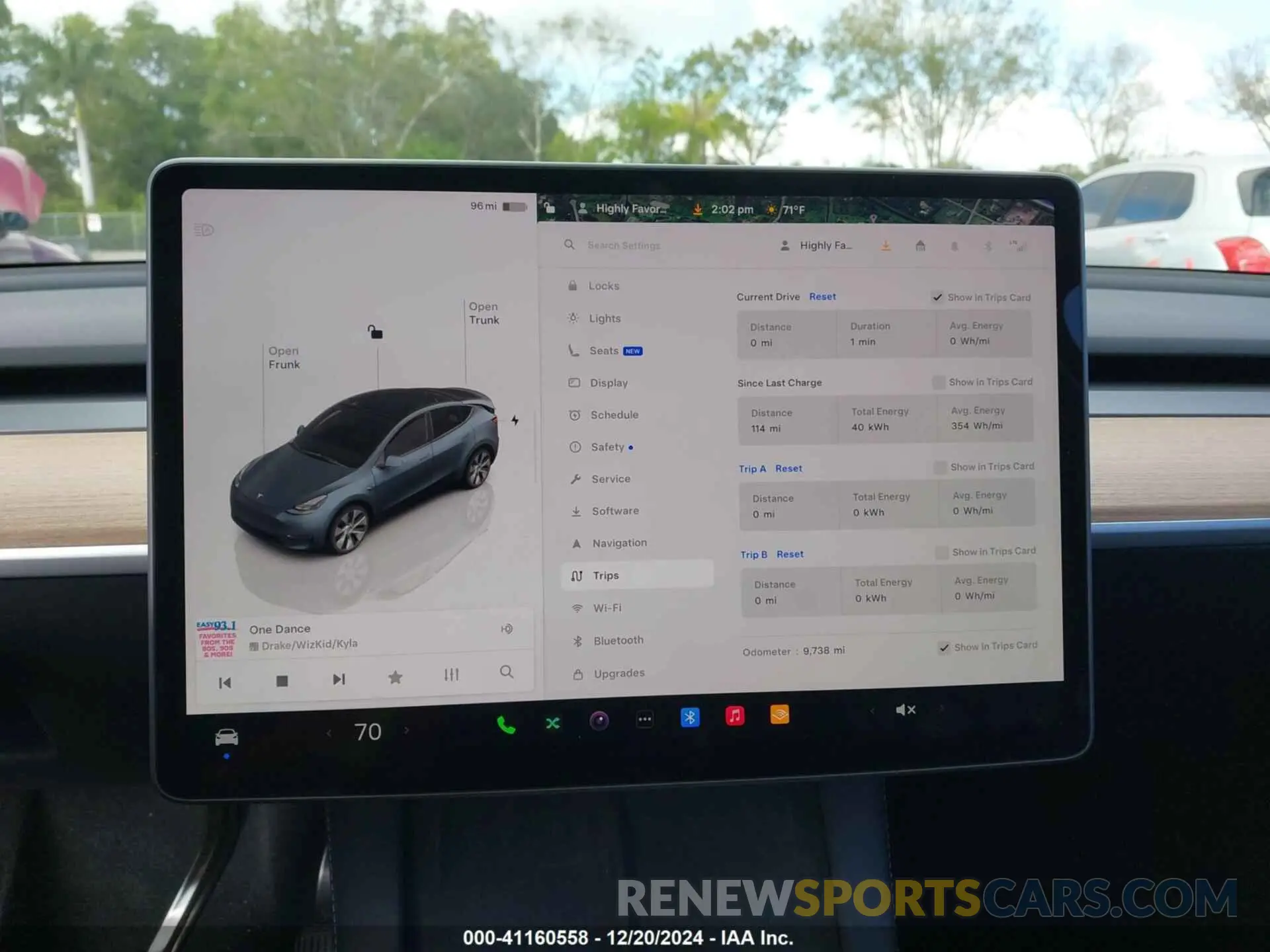 7 fotografías del automóvil dañado 7SAYGDEE9RA228474 TESLA MODEL Y 2024