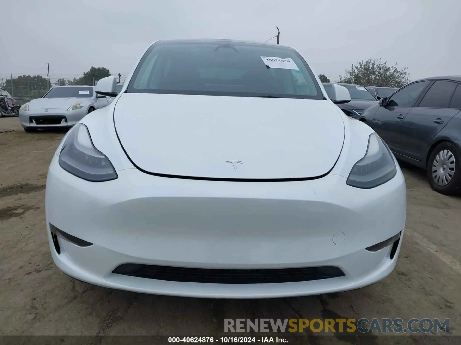 12 fotografías del automóvil dañado 7SAYGDEE9RA260003 TESLA MODEL Y 2024