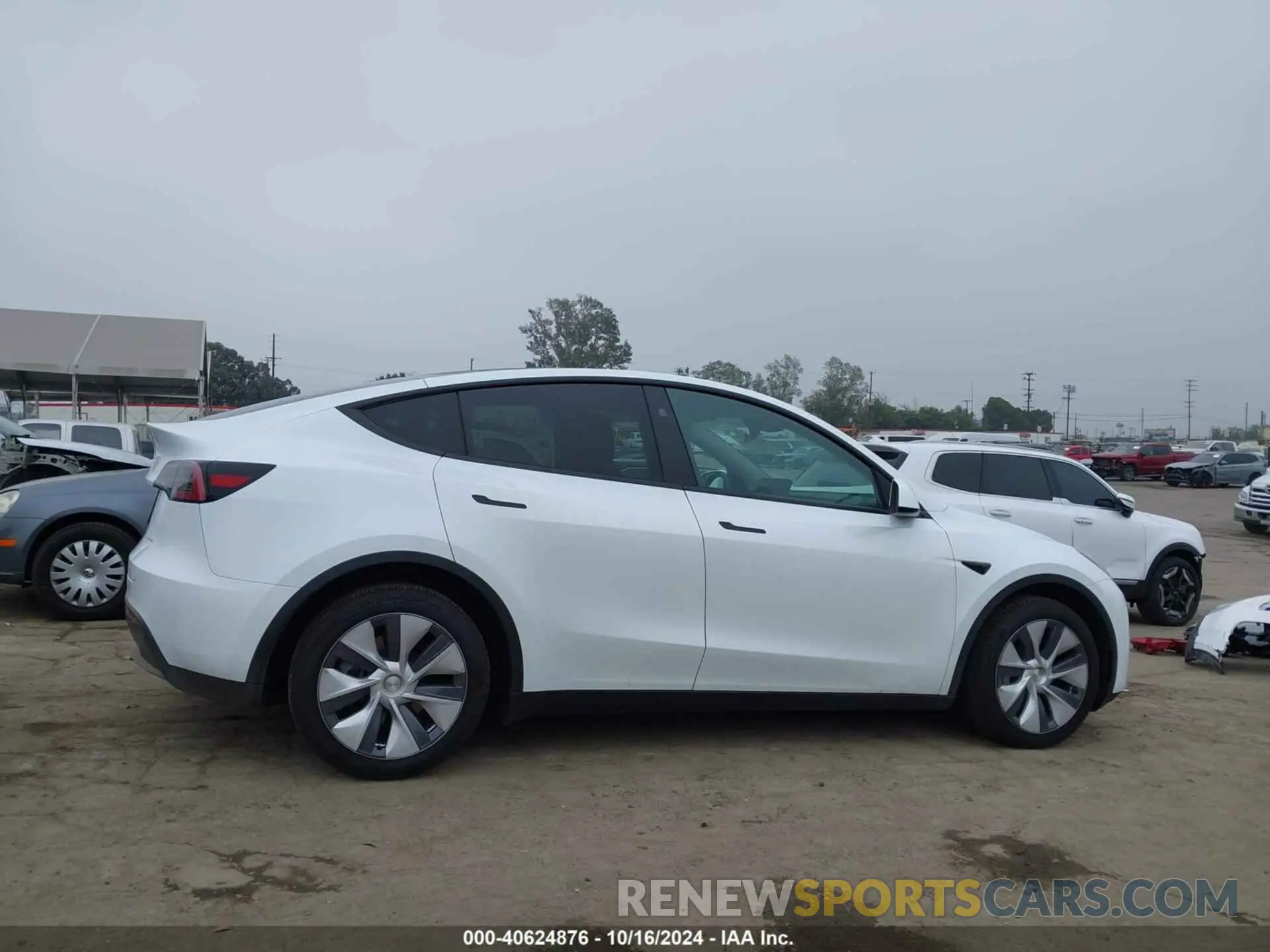 13 fotografías del automóvil dañado 7SAYGDEE9RA260003 TESLA MODEL Y 2024