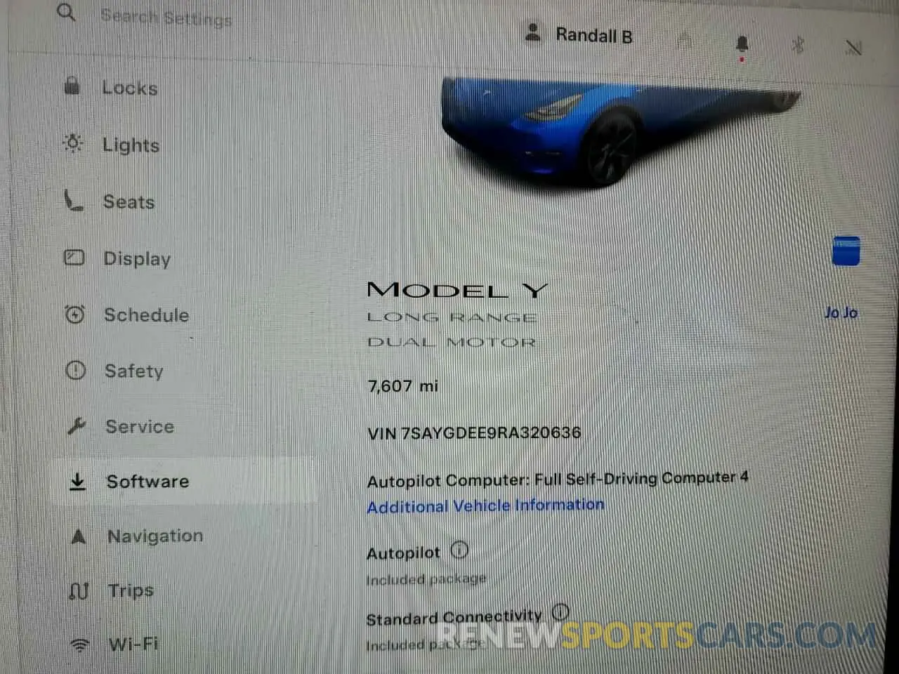 9 fotografías del automóvil dañado 7SAYGDEE9RA320636 TESLA MODEL Y 2024