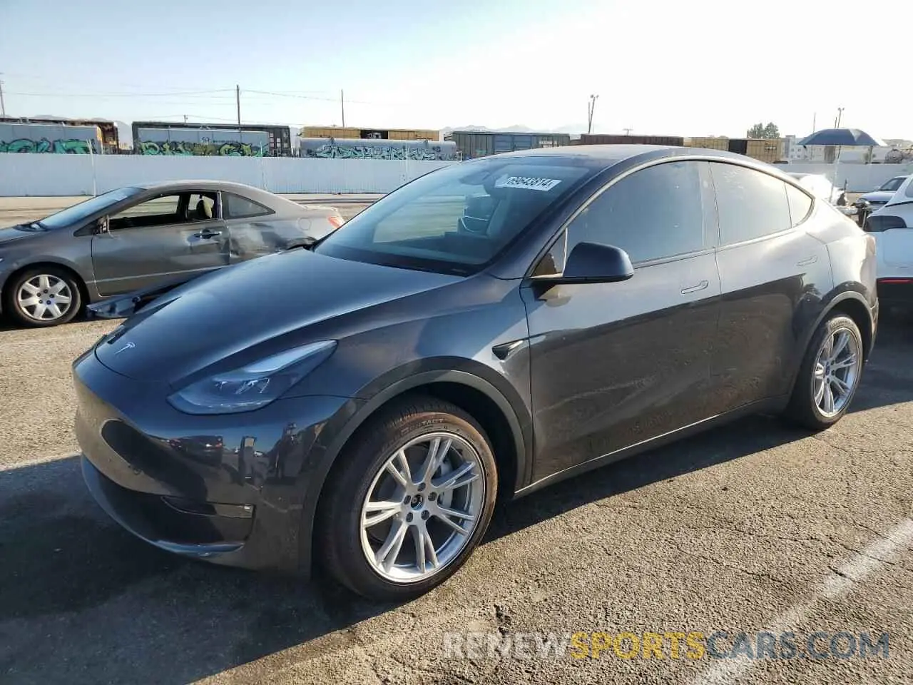 1 fotografías del automóvil dañado 7SAYGDEE9RF032280 TESLA MODEL Y 2024