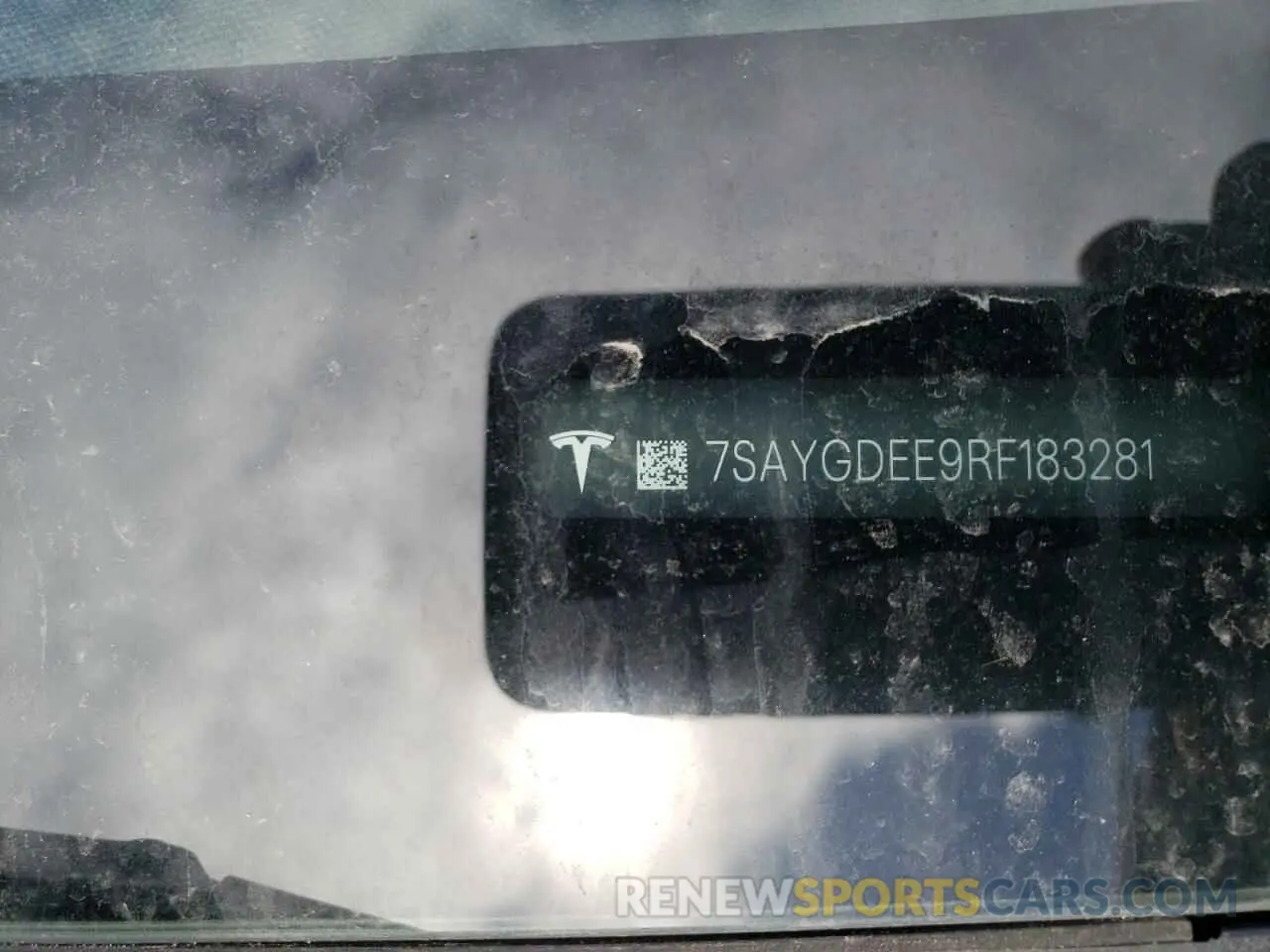 12 fotografías del automóvil dañado 7SAYGDEE9RF183281 TESLA MODEL Y 2024