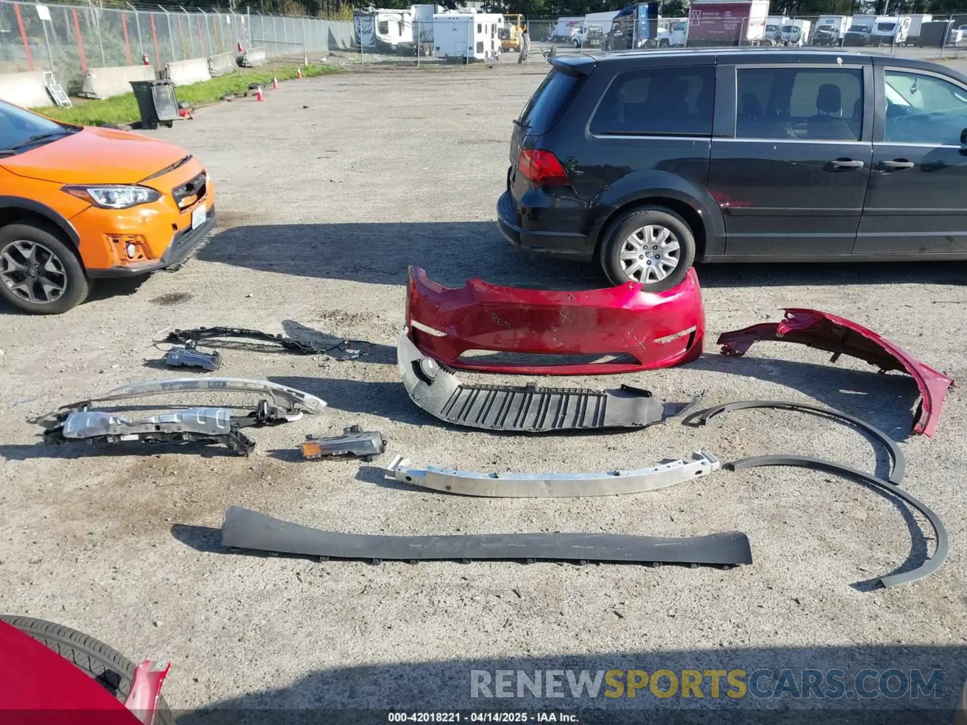 12 fotografías del automóvil dañado 7SAYGDEE9RF199805 TESLA MODEL Y 2024