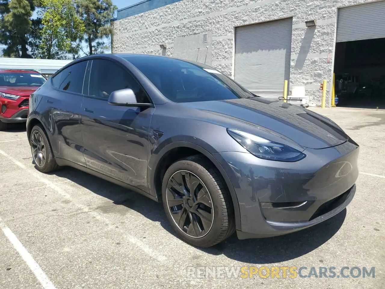 4 fotografías del automóvil dañado 7SAYGDEEXRA215975 TESLA MODEL Y 2024