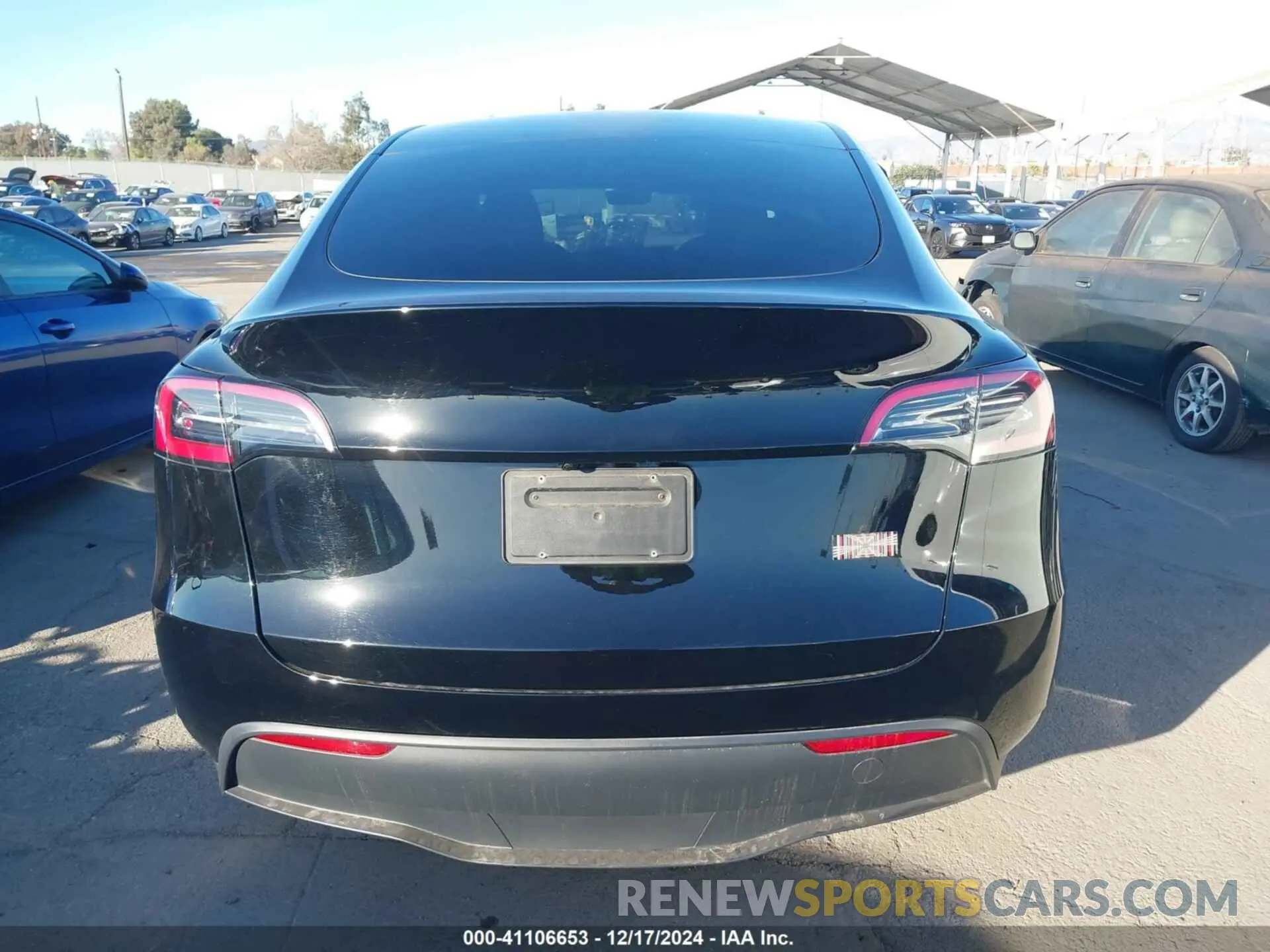16 fotografías del automóvil dañado 7SAYGDEEXRA216186 TESLA MODEL Y 2024
