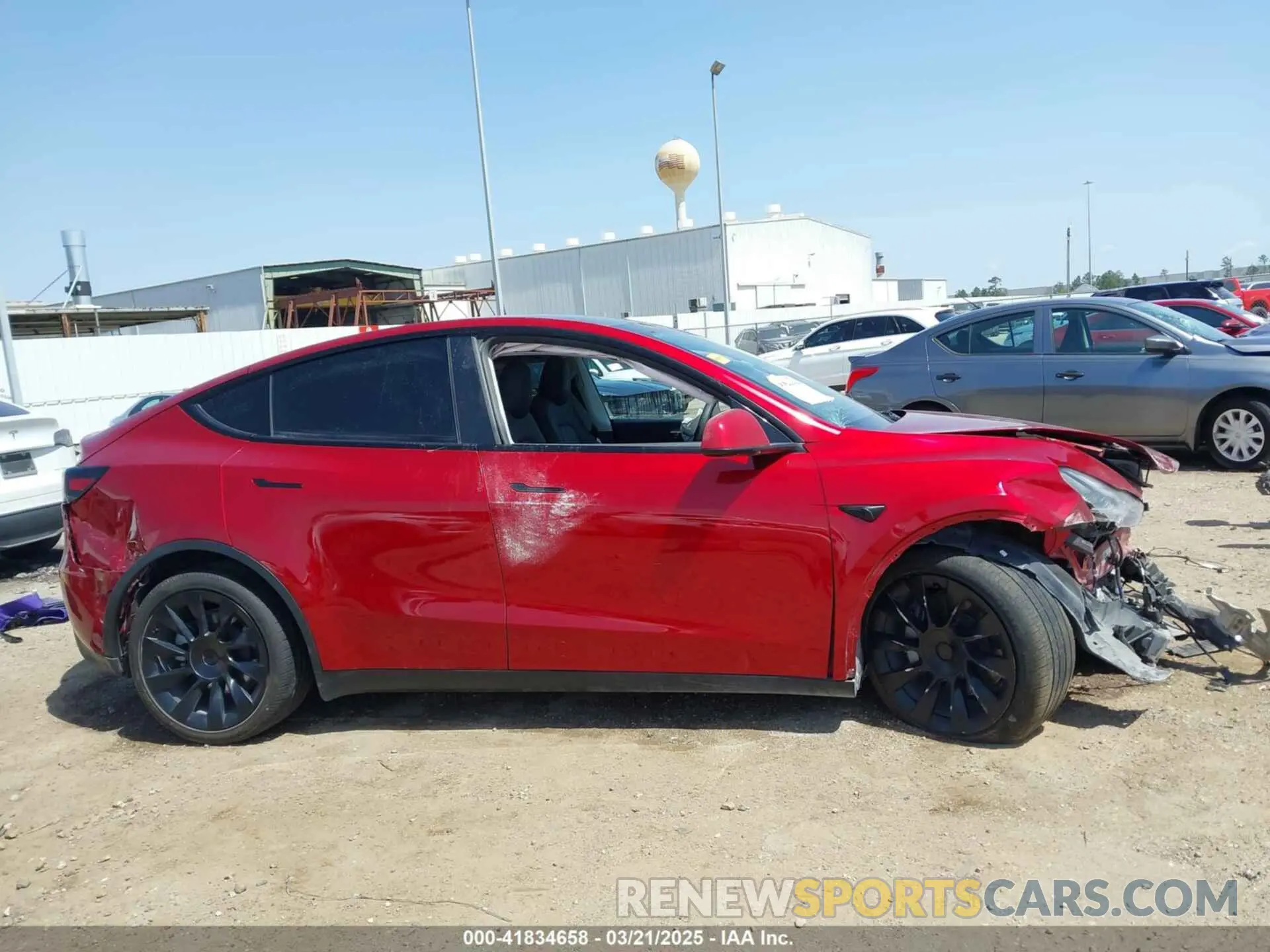 13 fotografías del automóvil dañado 7SAYGDEEXRA236065 TESLA MODEL Y 2024