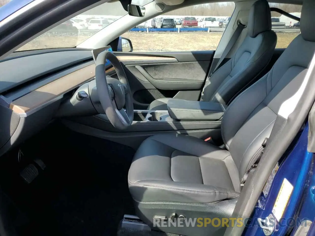 7 fotografías del automóvil dañado 7SAYGDEEXRA237216 TESLA MODEL Y 2024