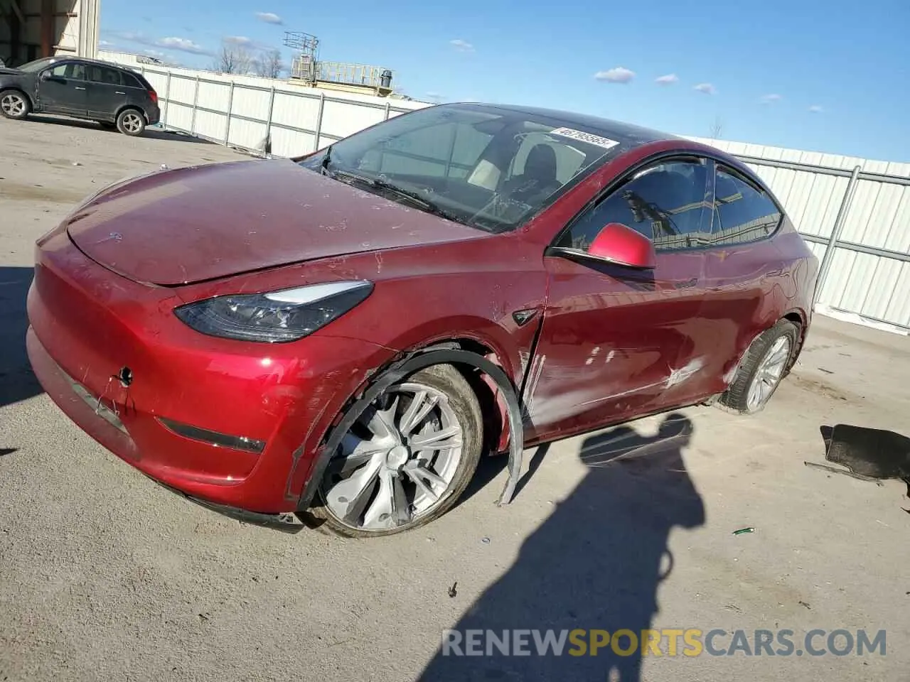 1 fotografías del automóvil dañado 7SAYGDEEXRA247566 TESLA MODEL Y 2024