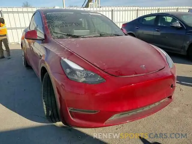11 fotografías del automóvil dañado 7SAYGDEEXRA247566 TESLA MODEL Y 2024
