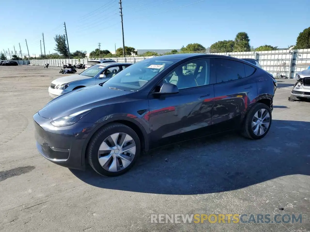 1 fotografías del automóvil dañado 7SAYGDEEXRA256106 TESLA MODEL Y 2024