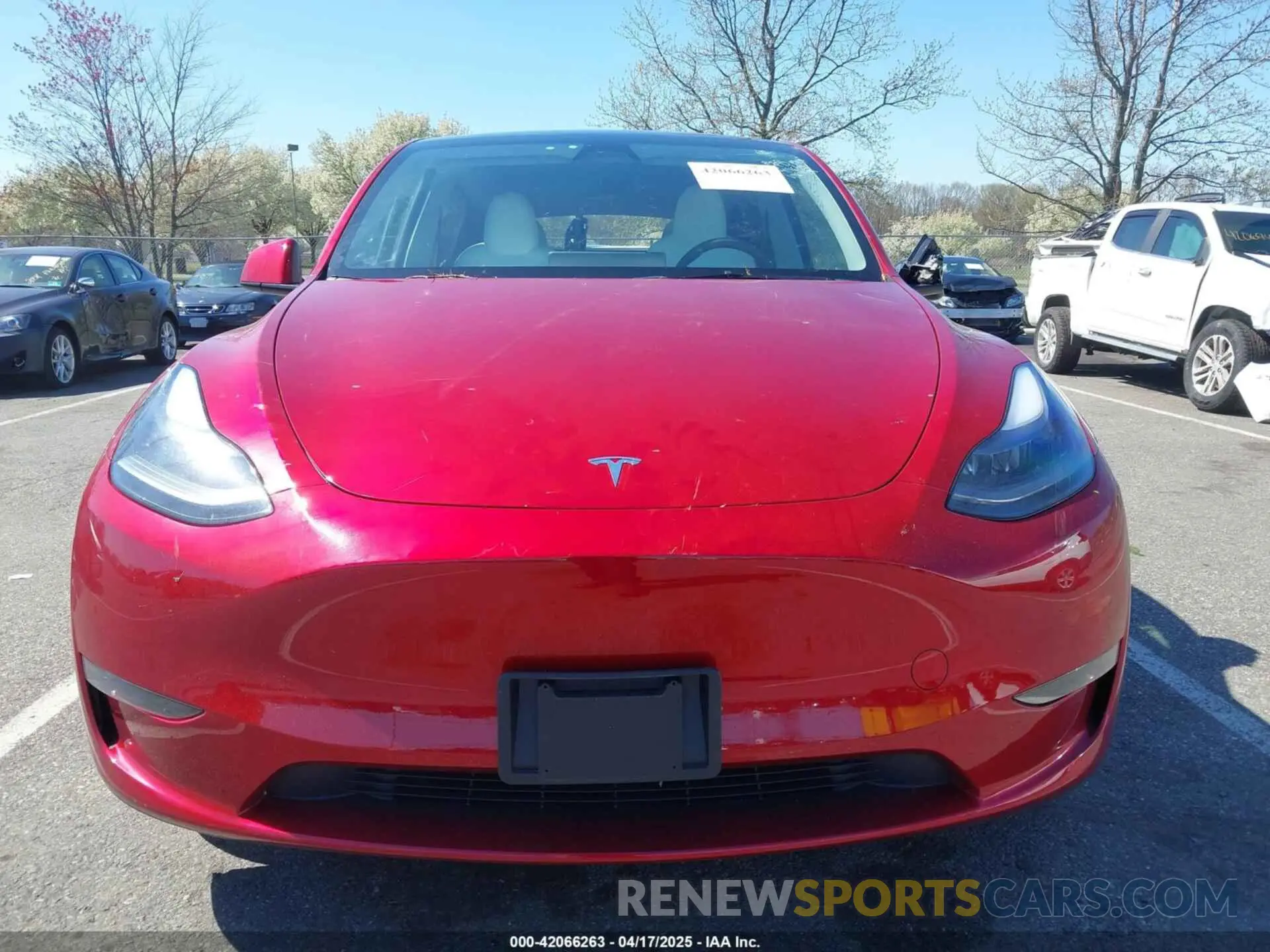 12 fotografías del automóvil dañado 7SAYGDEEXRA264495 TESLA MODEL Y 2024