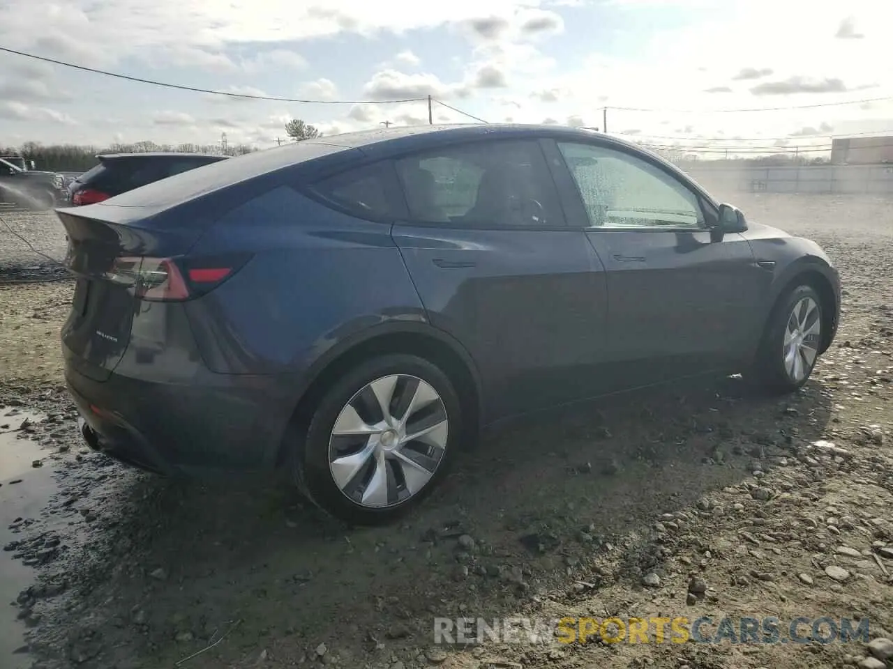 3 fotografías del automóvil dañado 7SAYGDEEXRA279594 TESLA MODEL Y 2024