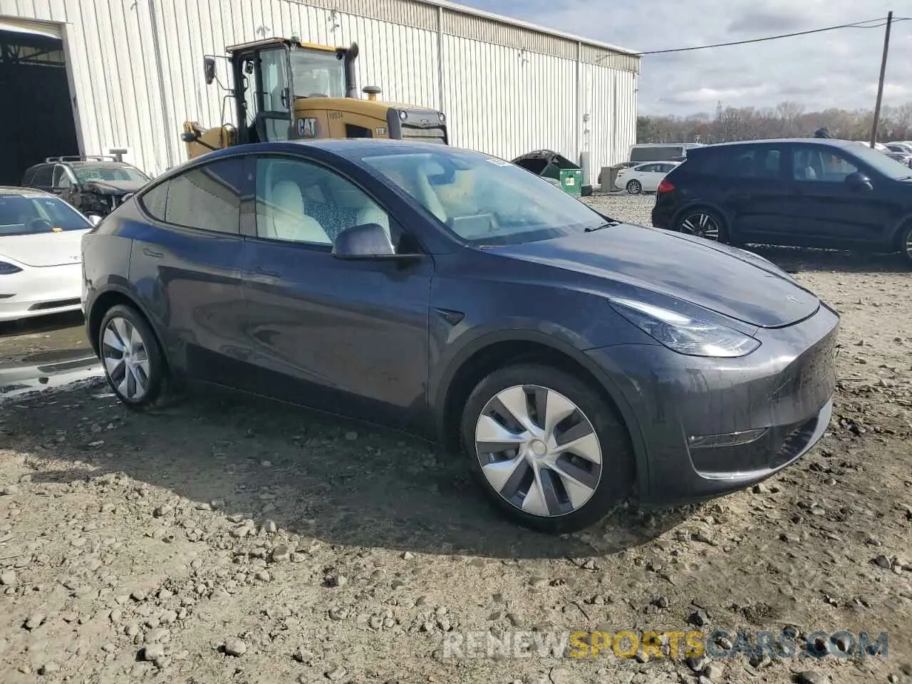 4 fotografías del automóvil dañado 7SAYGDEEXRA279594 TESLA MODEL Y 2024