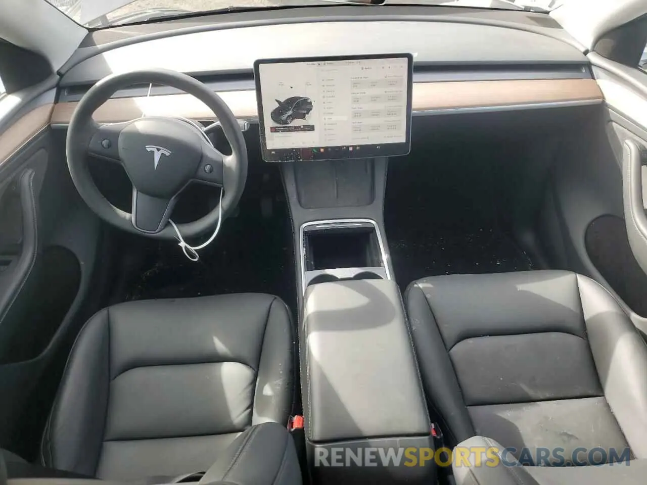 8 fotografías del automóvil dañado 7SAYGDEEXRA283788 TESLA MODEL Y 2024
