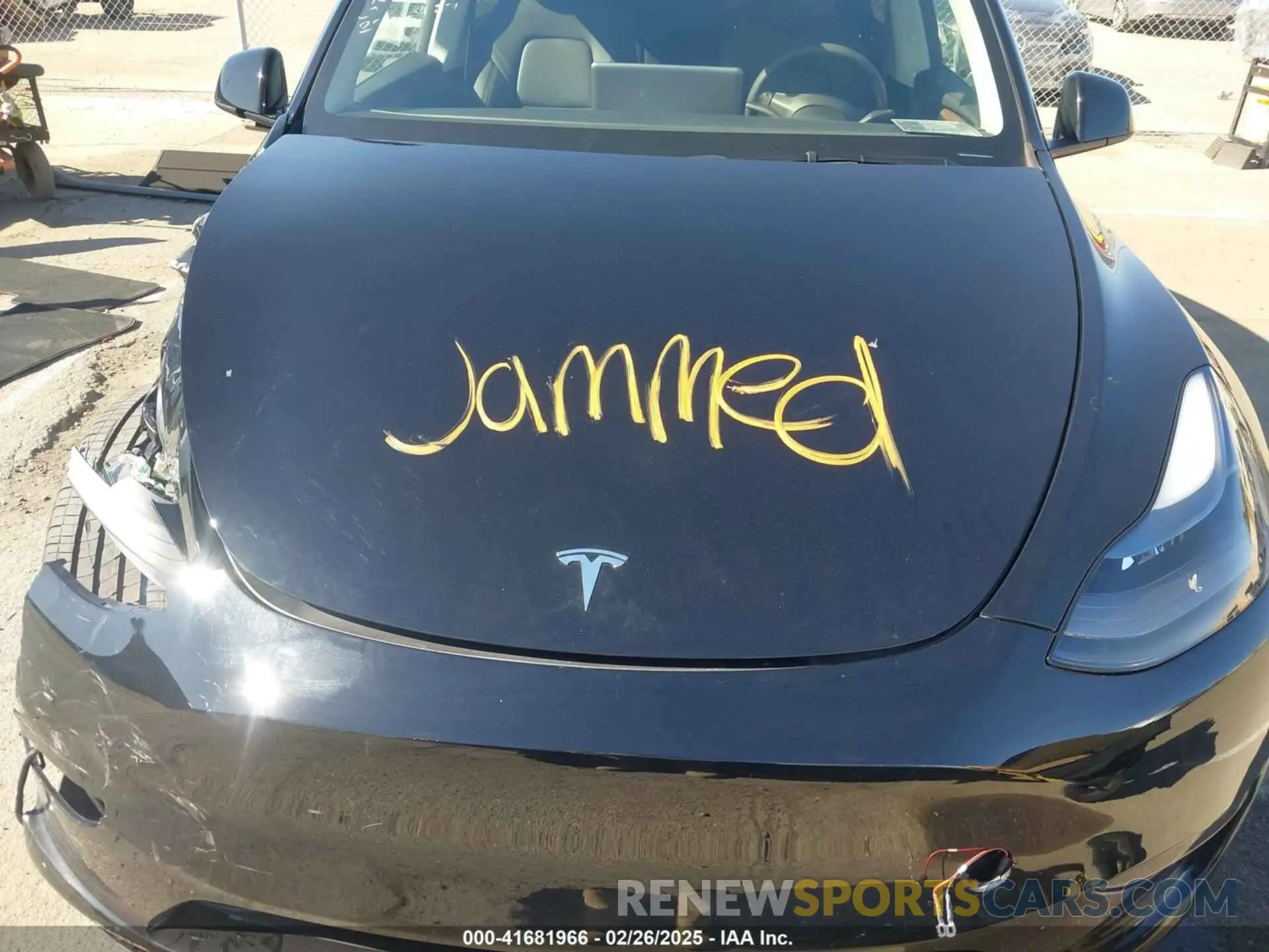 10 fotografías del automóvil dañado 7SAYGDEEXRF086655 TESLA MODEL Y 2024