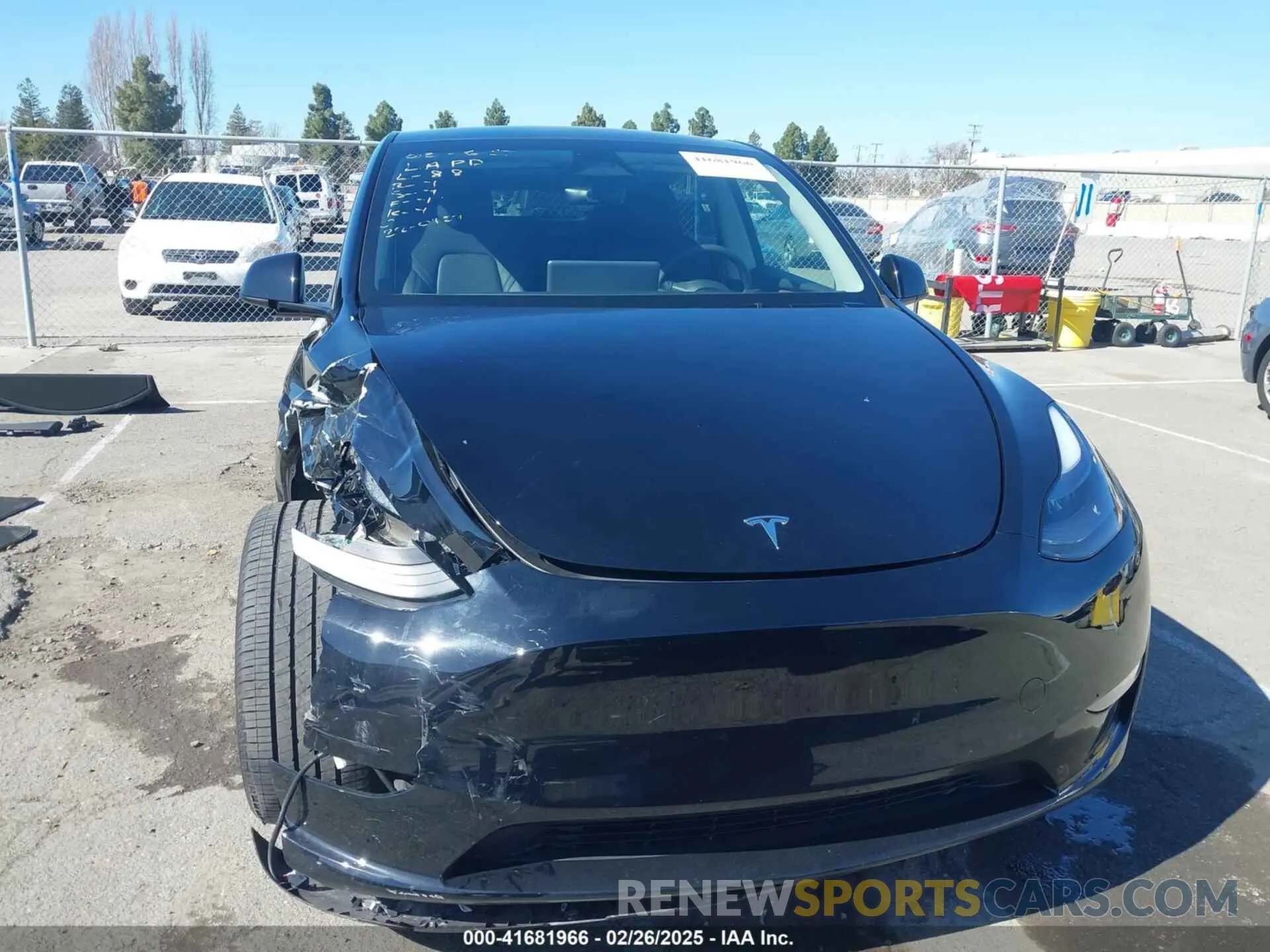 13 fotografías del automóvil dañado 7SAYGDEEXRF086655 TESLA MODEL Y 2024