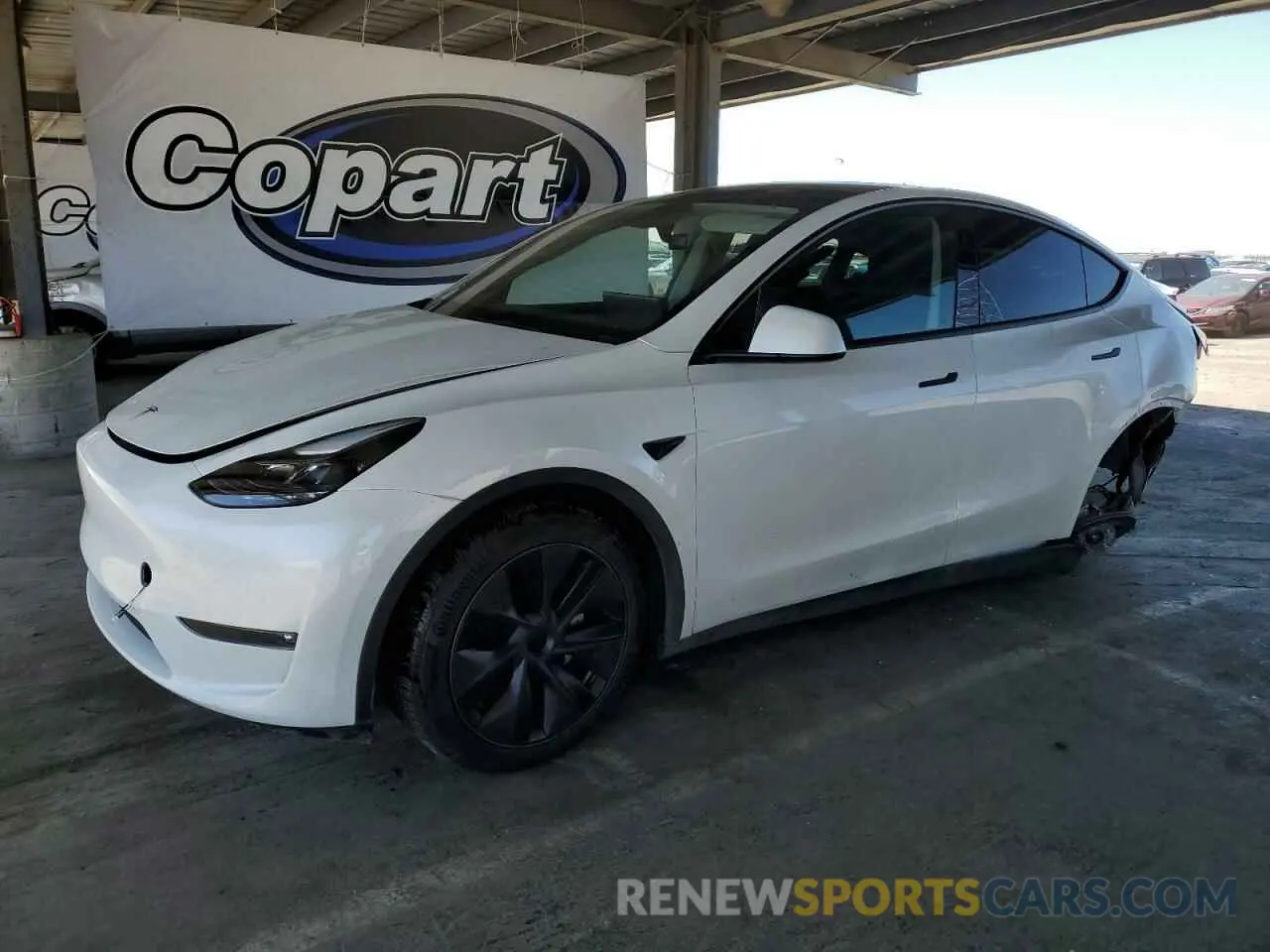 1 fotografías del automóvil dañado 7SAYGDEEXRF122859 TESLA MODEL Y 2024