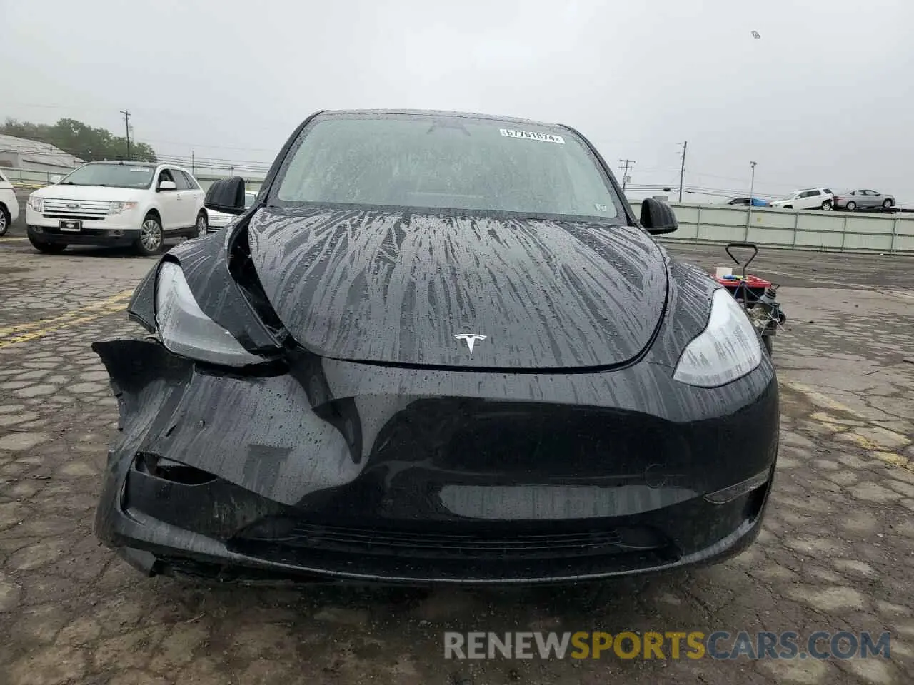 5 fotografías del automóvil dañado 7SAYGDEEXRF149334 TESLA MODEL Y 2024