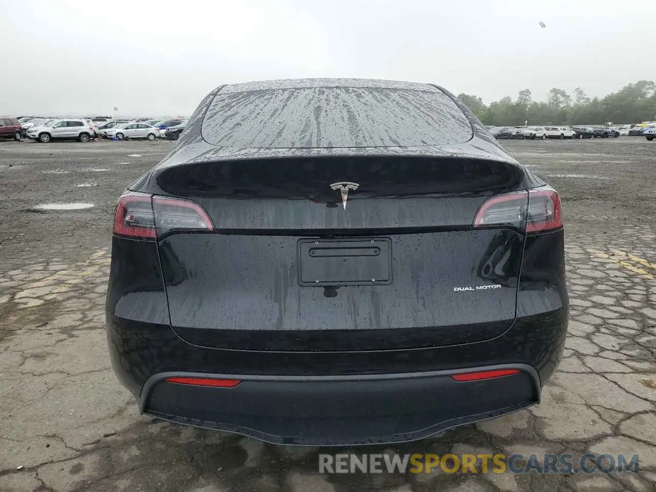 6 fotografías del automóvil dañado 7SAYGDEEXRF149334 TESLA MODEL Y 2024