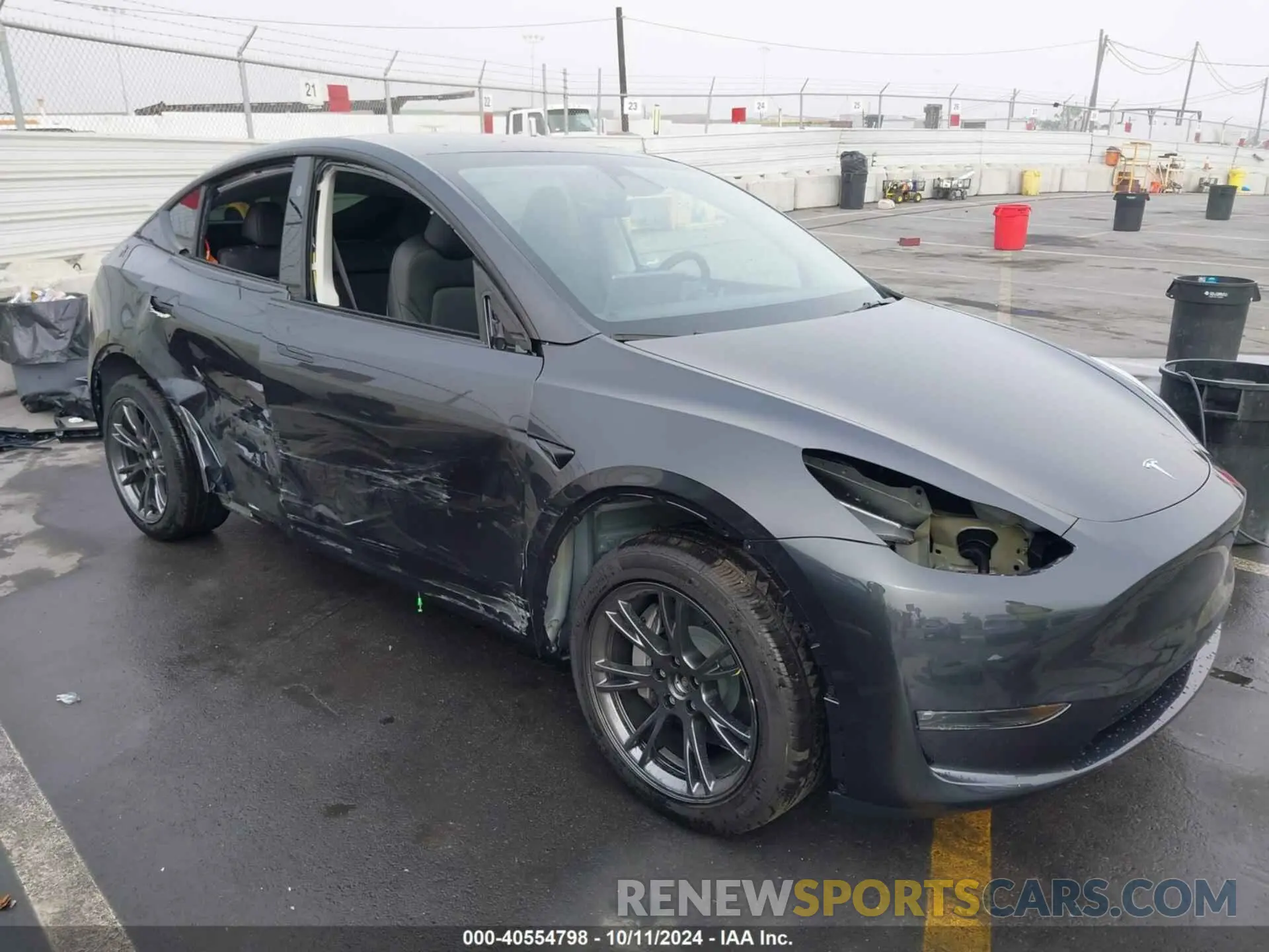1 fotografías del automóvil dañado 7SAYGDEEXRF180731 TESLA MODEL Y 2024