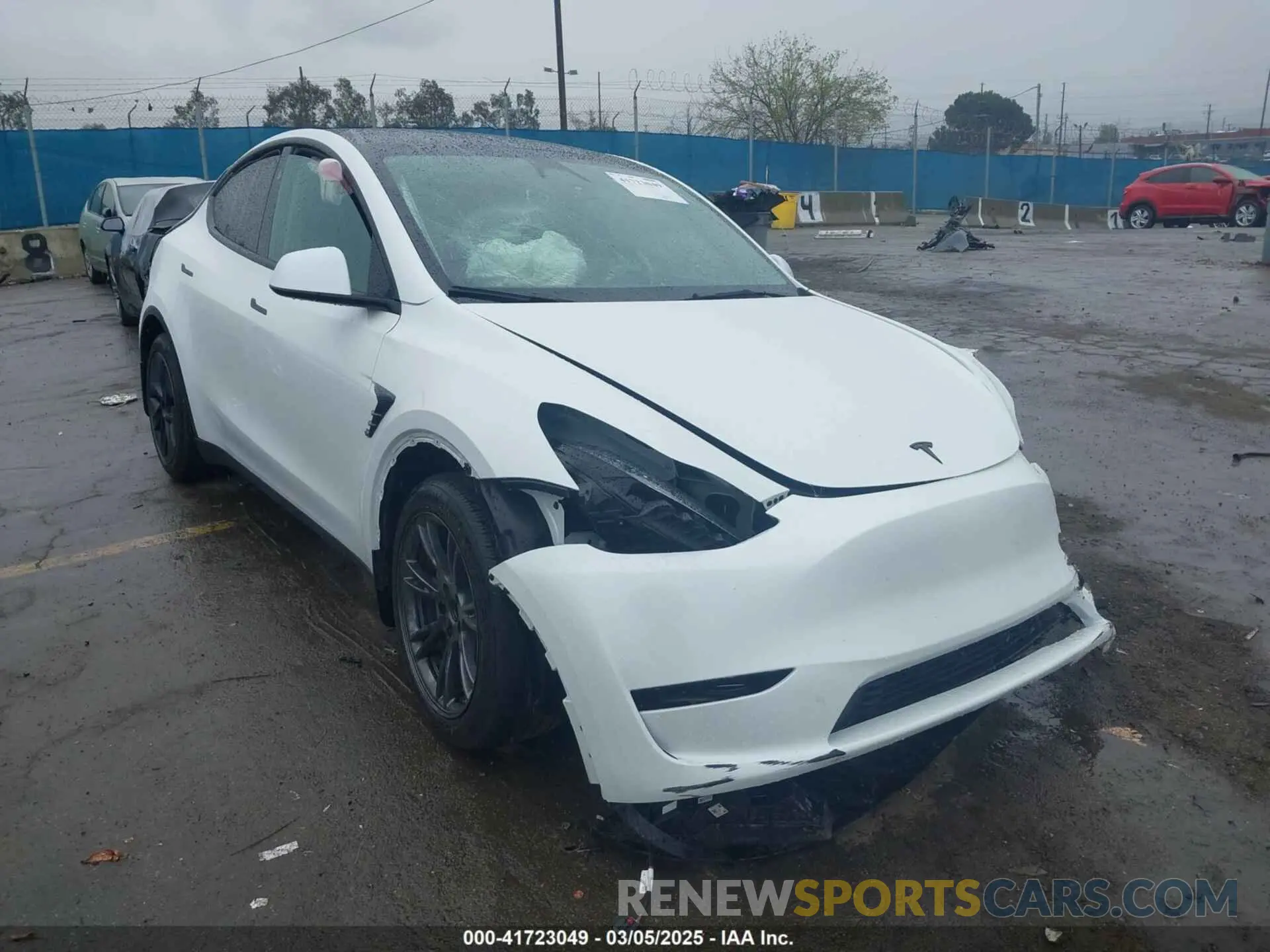 1 fotografías del automóvil dañado 7SAYGDEEXRF230169 TESLA MODEL Y 2024