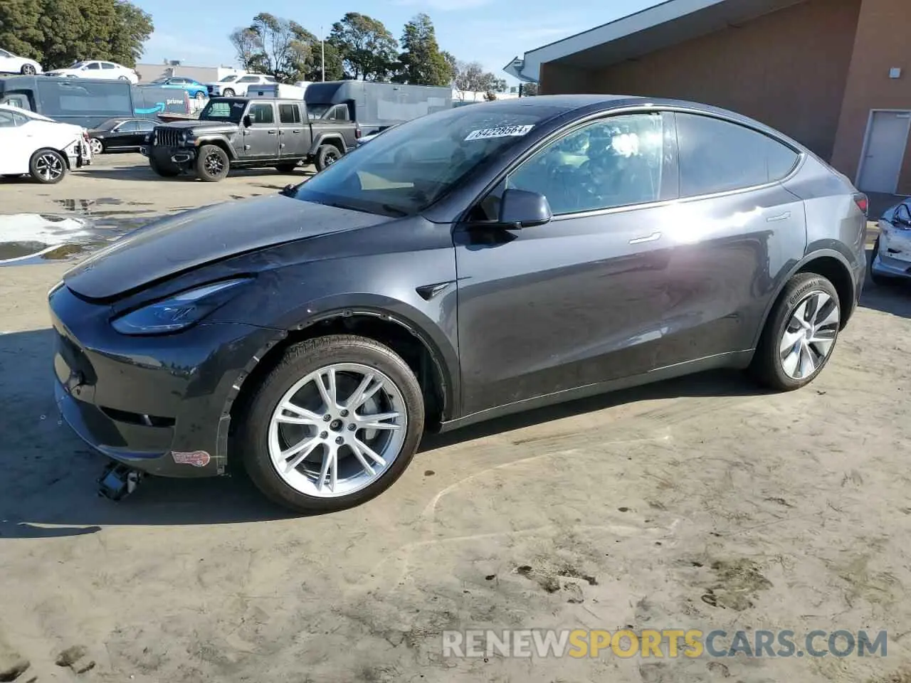 1 fotografías del automóvil dañado 7SAYGDEEXRF995933 TESLA MODEL Y 2024