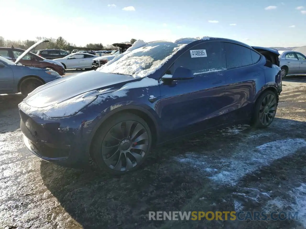 1 fotografías del automóvil dañado 7SAYGDEF0RA312711 TESLA MODEL Y 2024