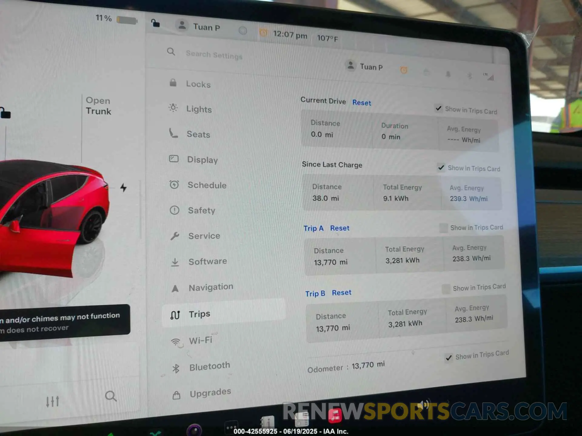 7 fotografías del automóvil dañado 7SAYGDEF0RF048313 TESLA MODEL Y 2024