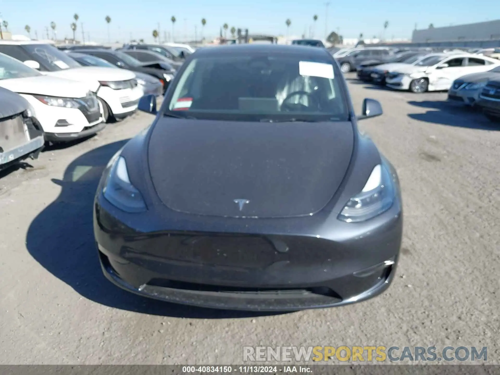 13 fotografías del automóvil dañado 7SAYGDEF0RF051809 TESLA MODEL Y 2024