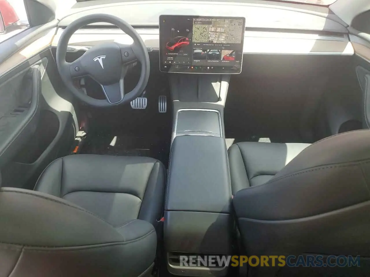 8 fotografías del automóvil dañado 7SAYGDEF1RF052175 TESLA MODEL Y 2024