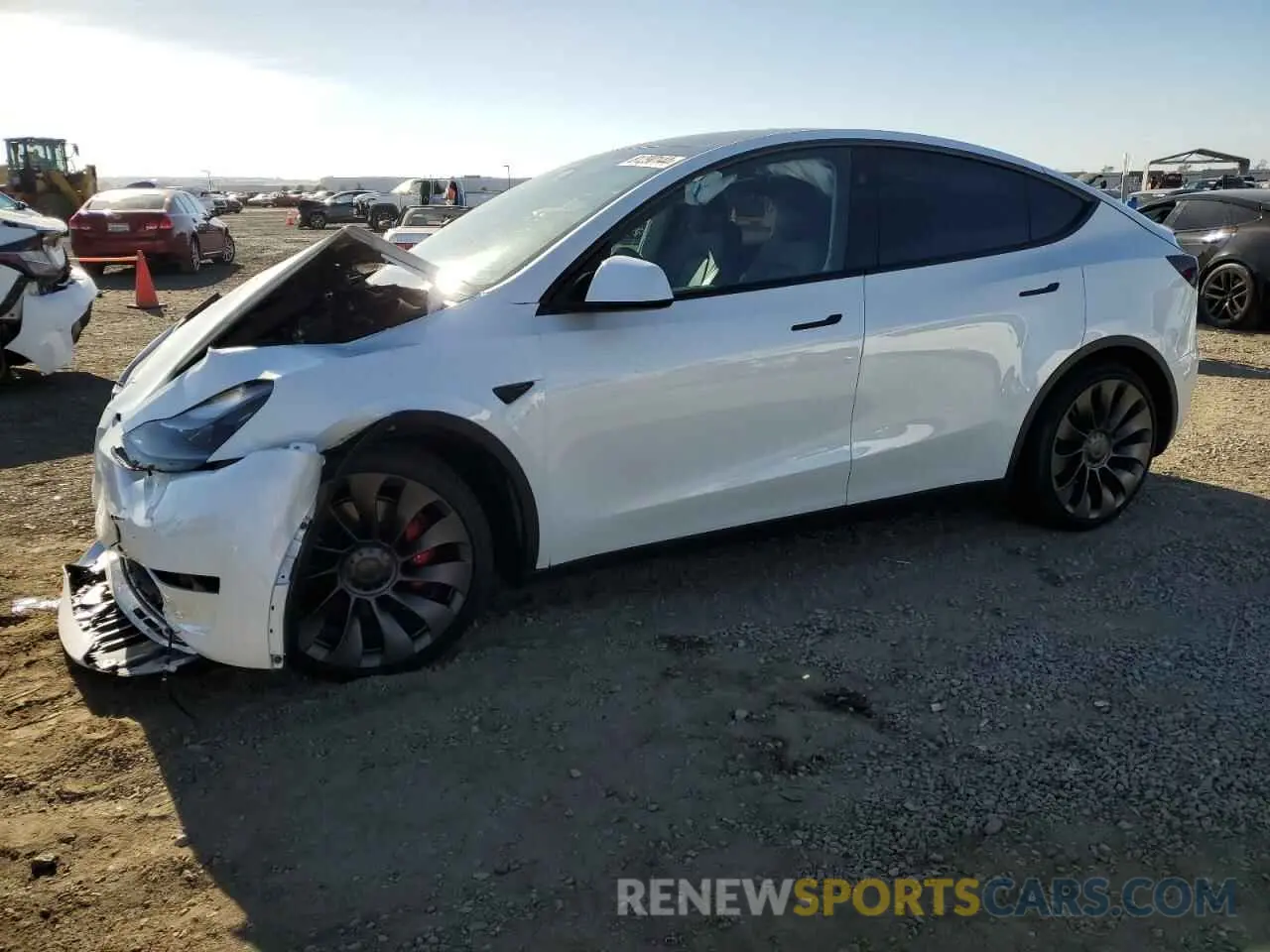 1 fotografías del automóvil dañado 7SAYGDEF1RF053746 TESLA MODEL Y 2024