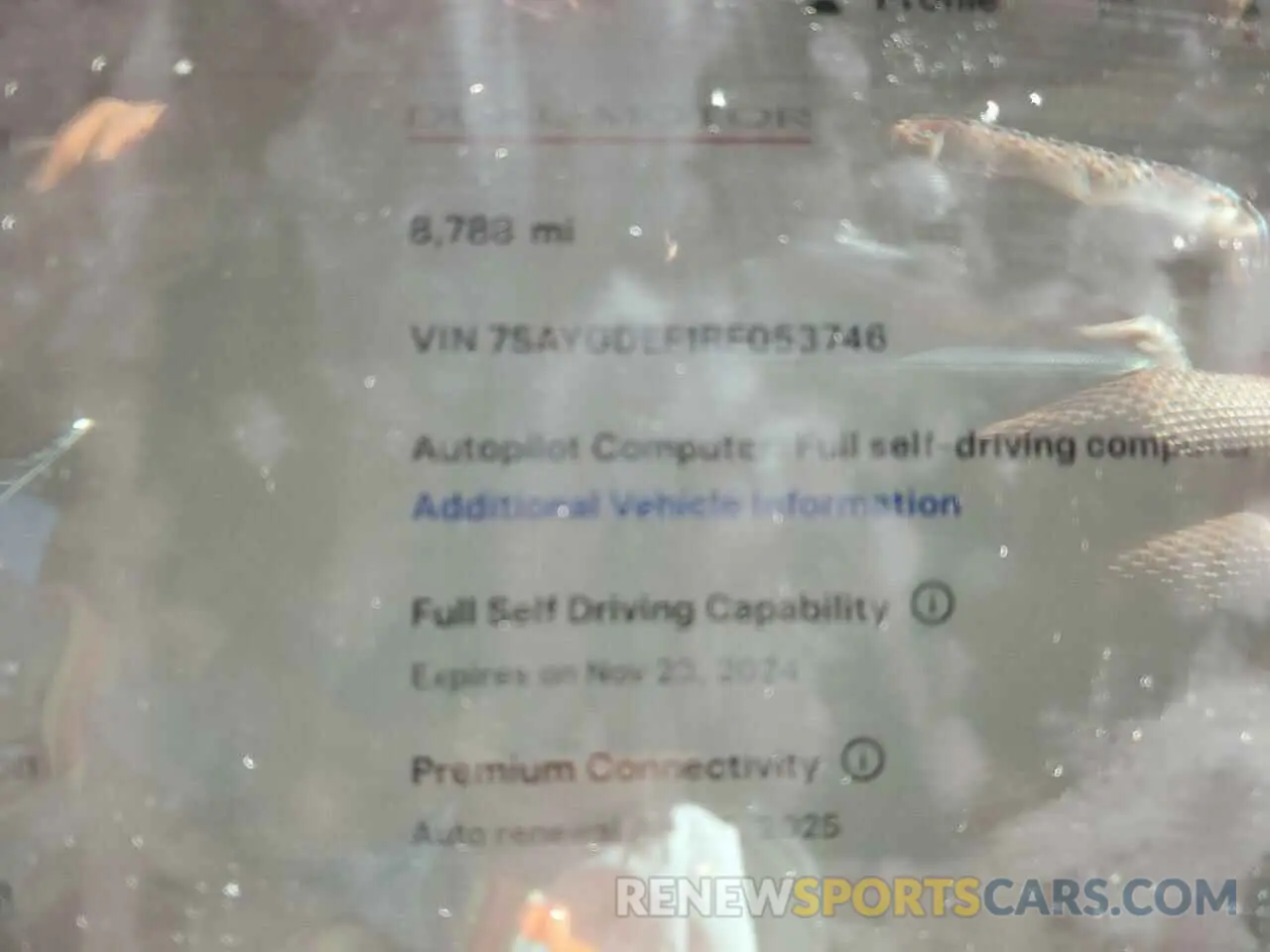 9 fotografías del automóvil dañado 7SAYGDEF1RF053746 TESLA MODEL Y 2024