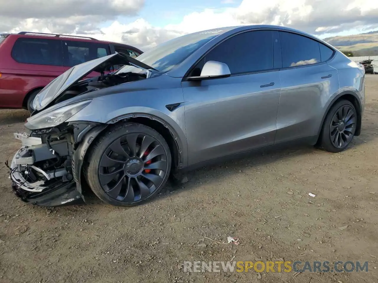 1 fotografías del automóvil dañado 7SAYGDEF2RF113873 TESLA MODEL Y 2024