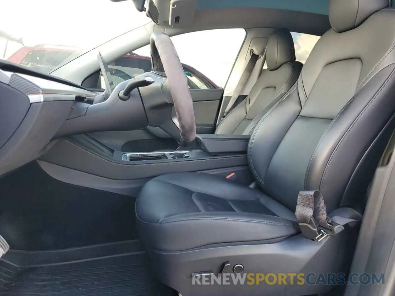 7 fotografías del automóvil dañado 7SAYGDEF2RF113873 TESLA MODEL Y 2024