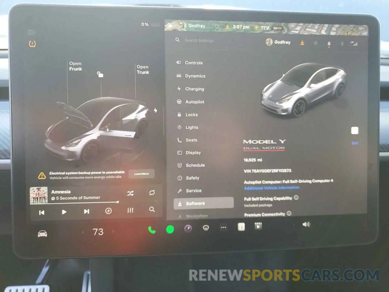 9 fotografías del automóvil dañado 7SAYGDEF2RF113873 TESLA MODEL Y 2024