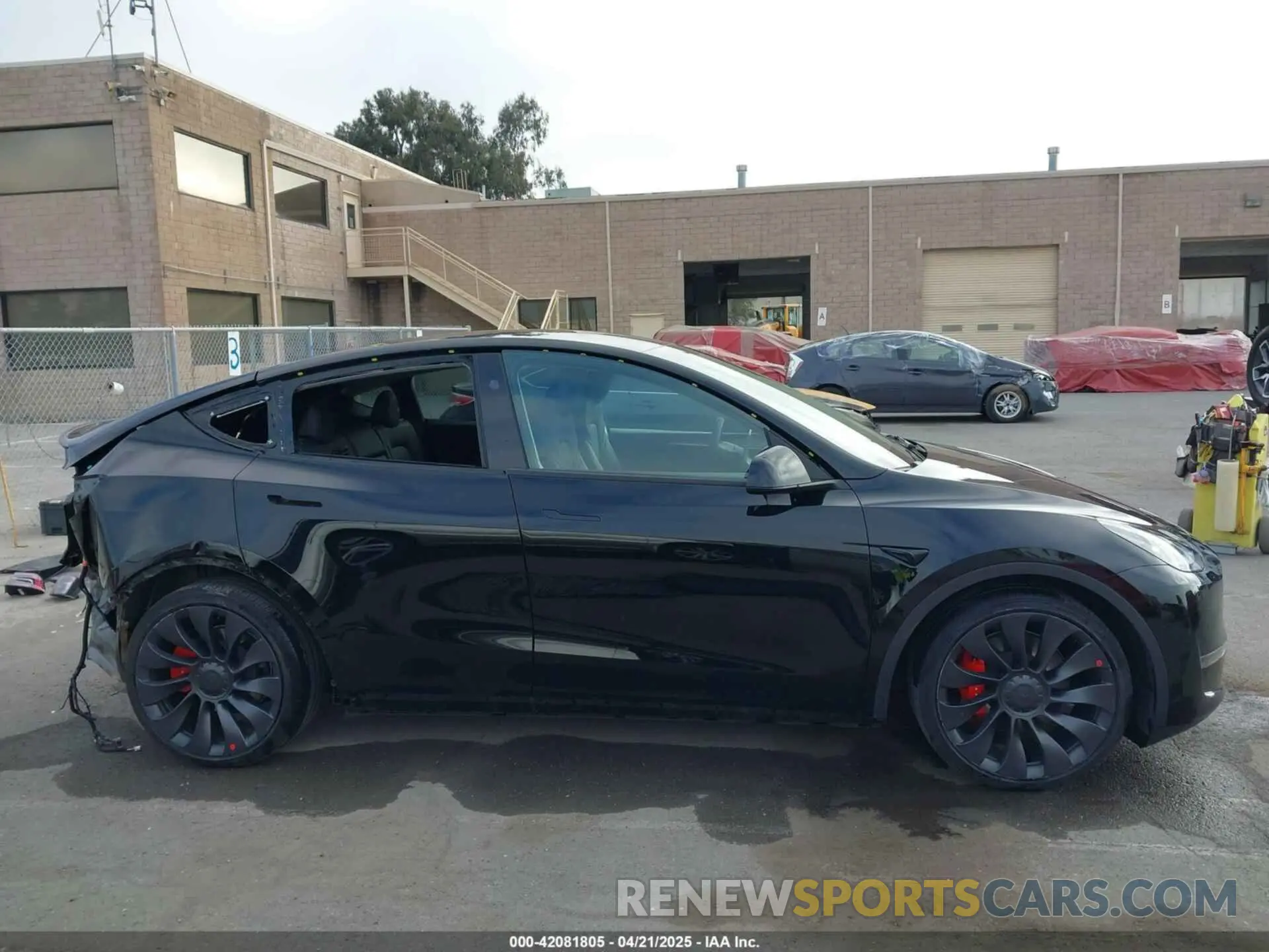 13 fotografías del automóvil dañado 7SAYGDEF2RF125439 TESLA MODEL Y 2024