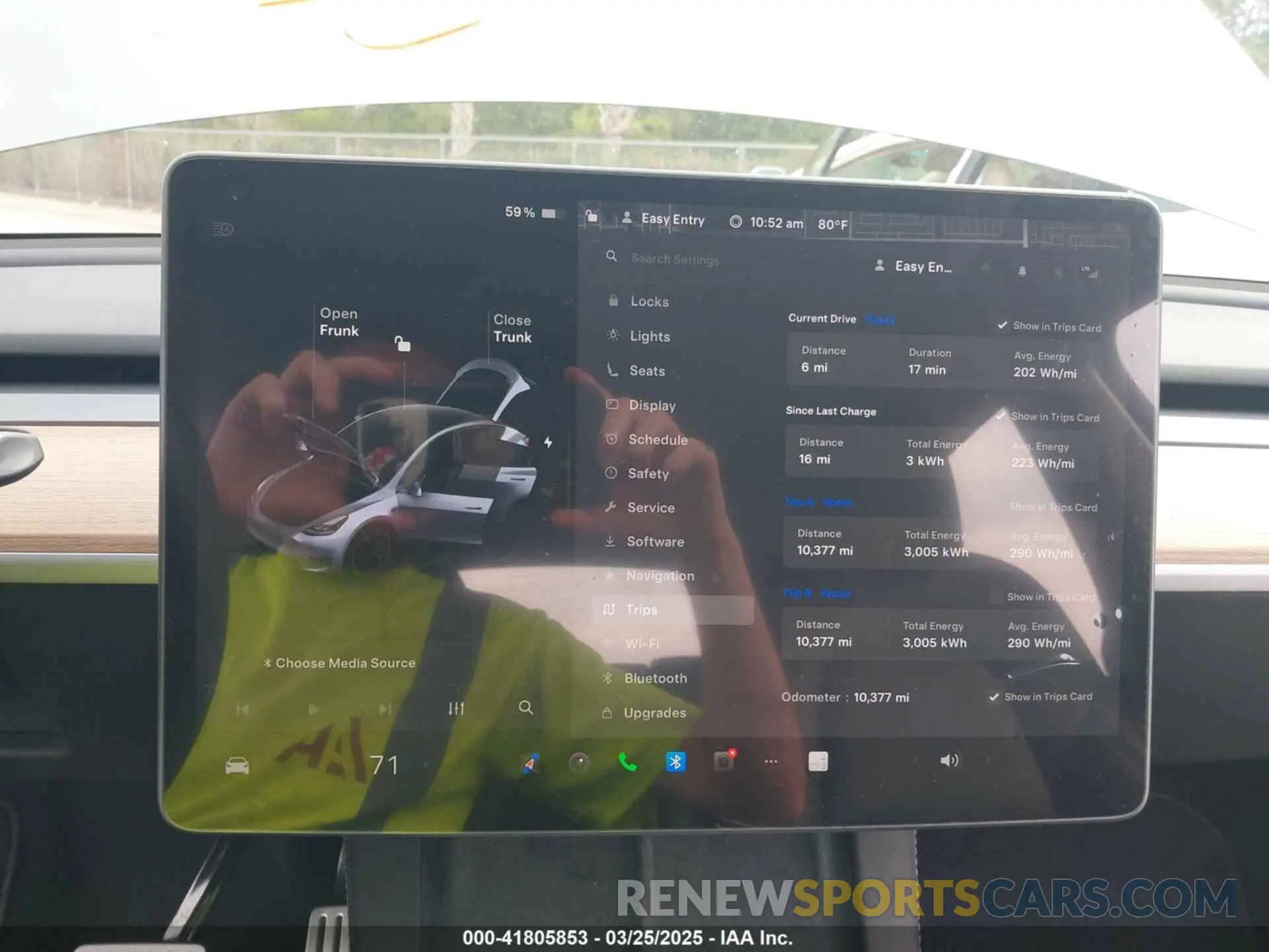 7 fotografías del automóvil dañado 7SAYGDEF3RA307468 TESLA MODEL Y 2024