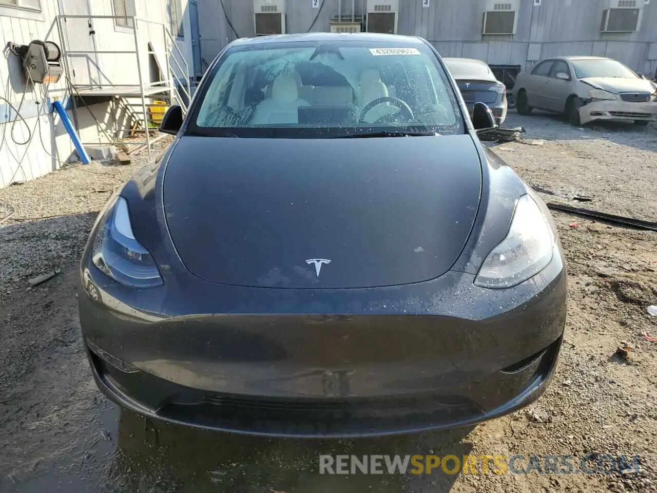 5 fotografías del automóvil dañado 7SAYGDEF3RF049892 TESLA MODEL Y 2024