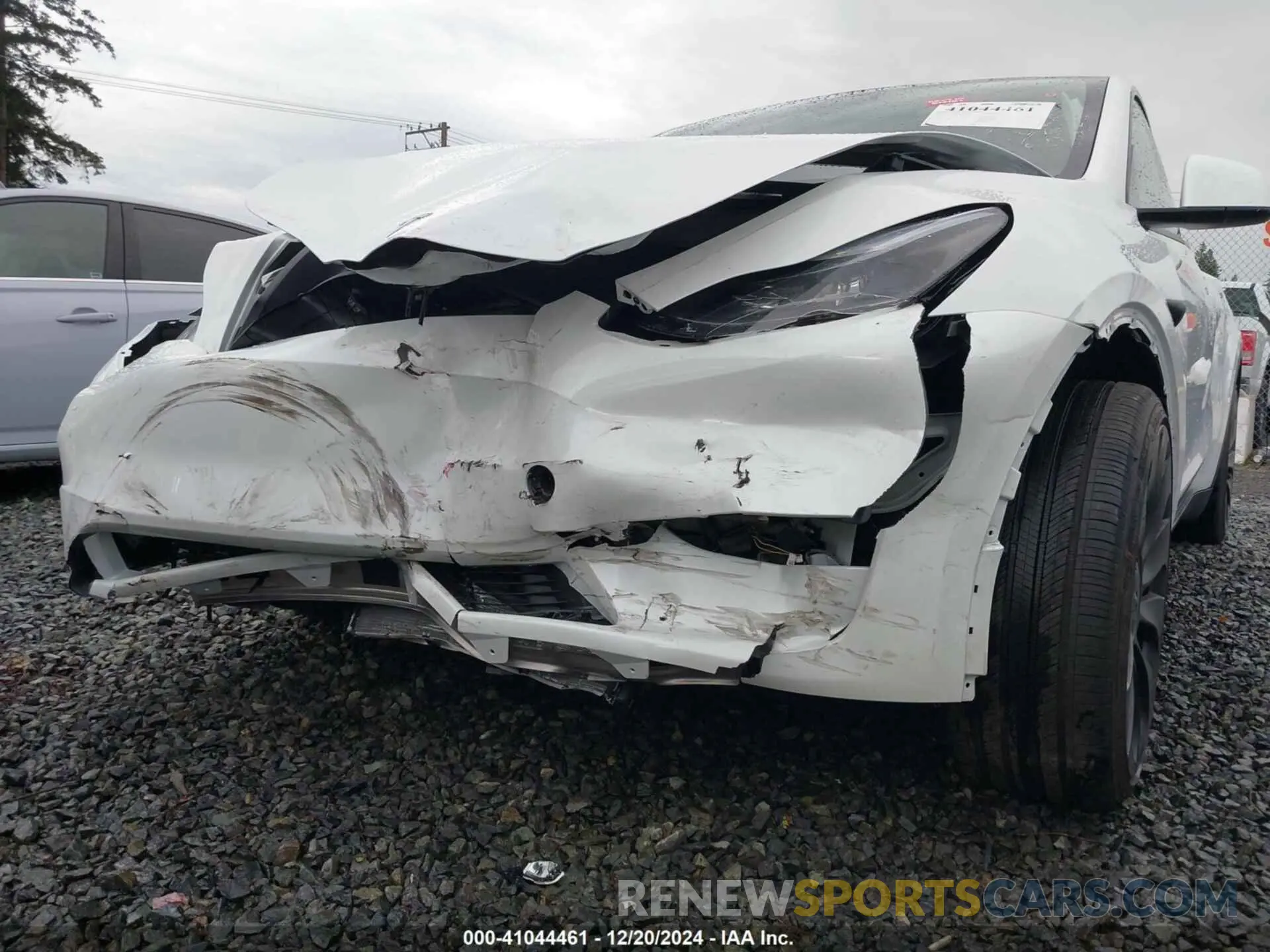 6 fotografías del automóvil dañado 7SAYGDEF3RF195077 TESLA MODEL Y 2024