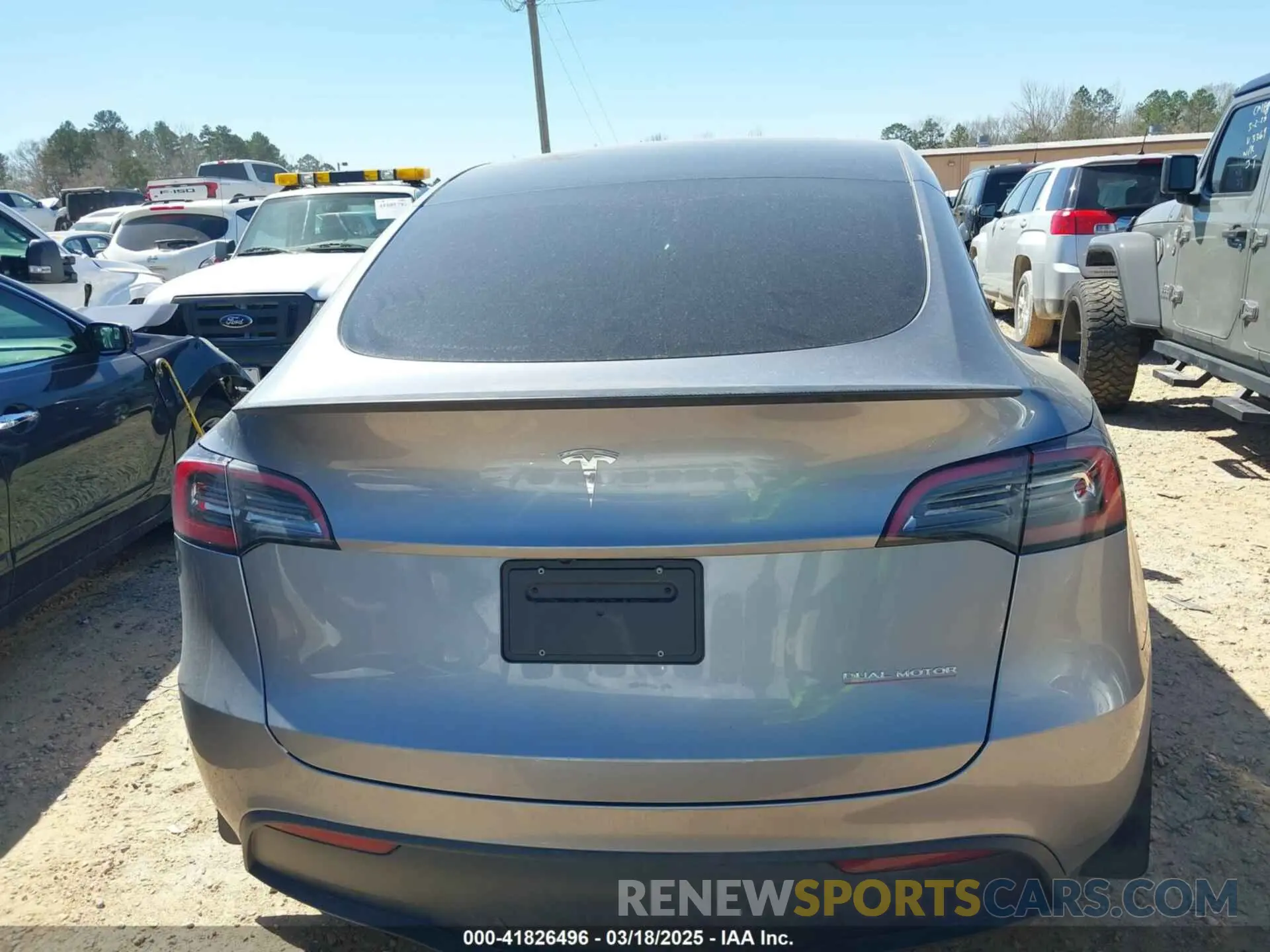 16 fotografías del automóvil dañado 7SAYGDEF4RA310248 TESLA MODEL Y 2024