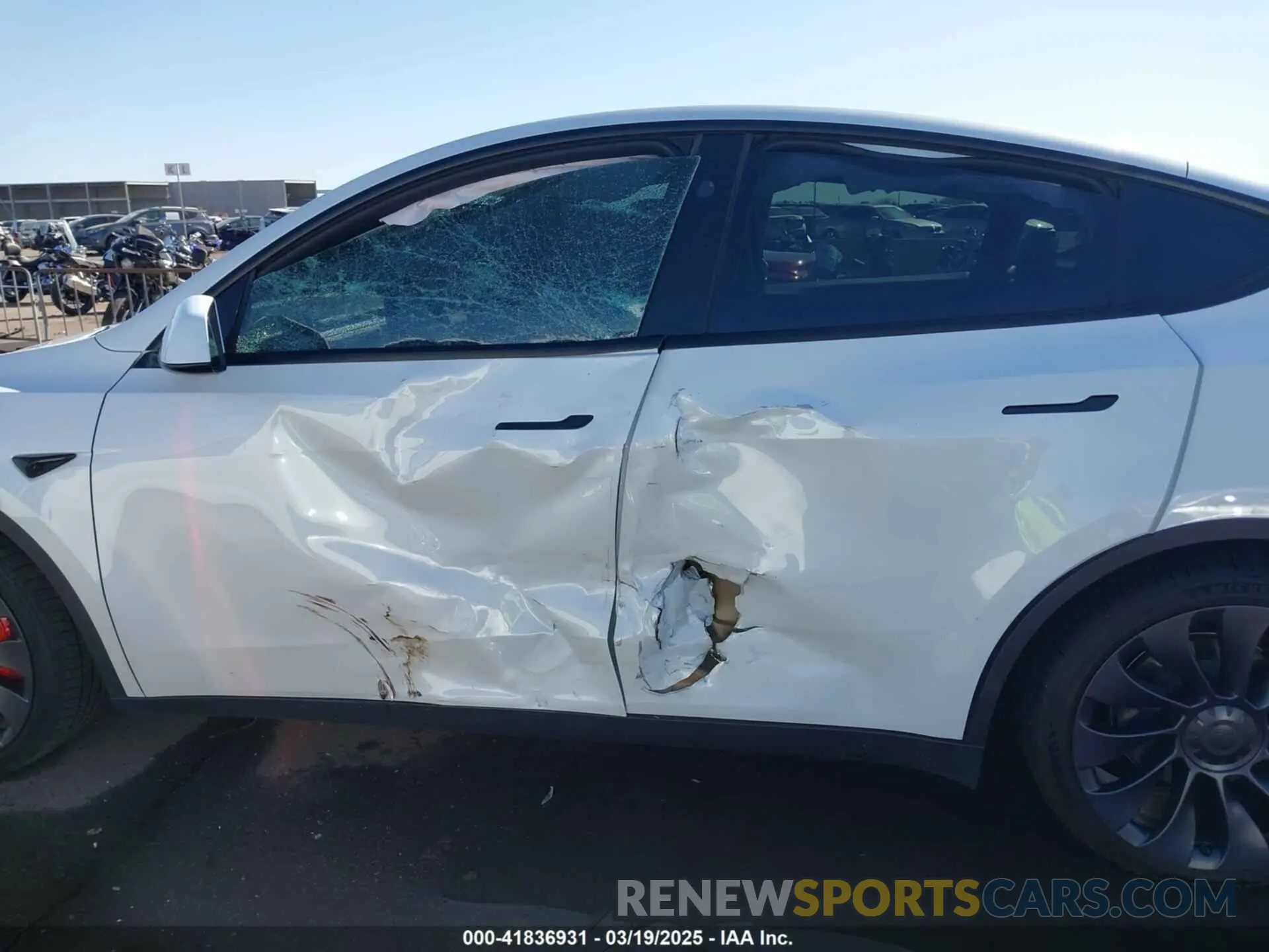 14 fotografías del automóvil dañado 7SAYGDEF4RF053711 TESLA MODEL Y 2024