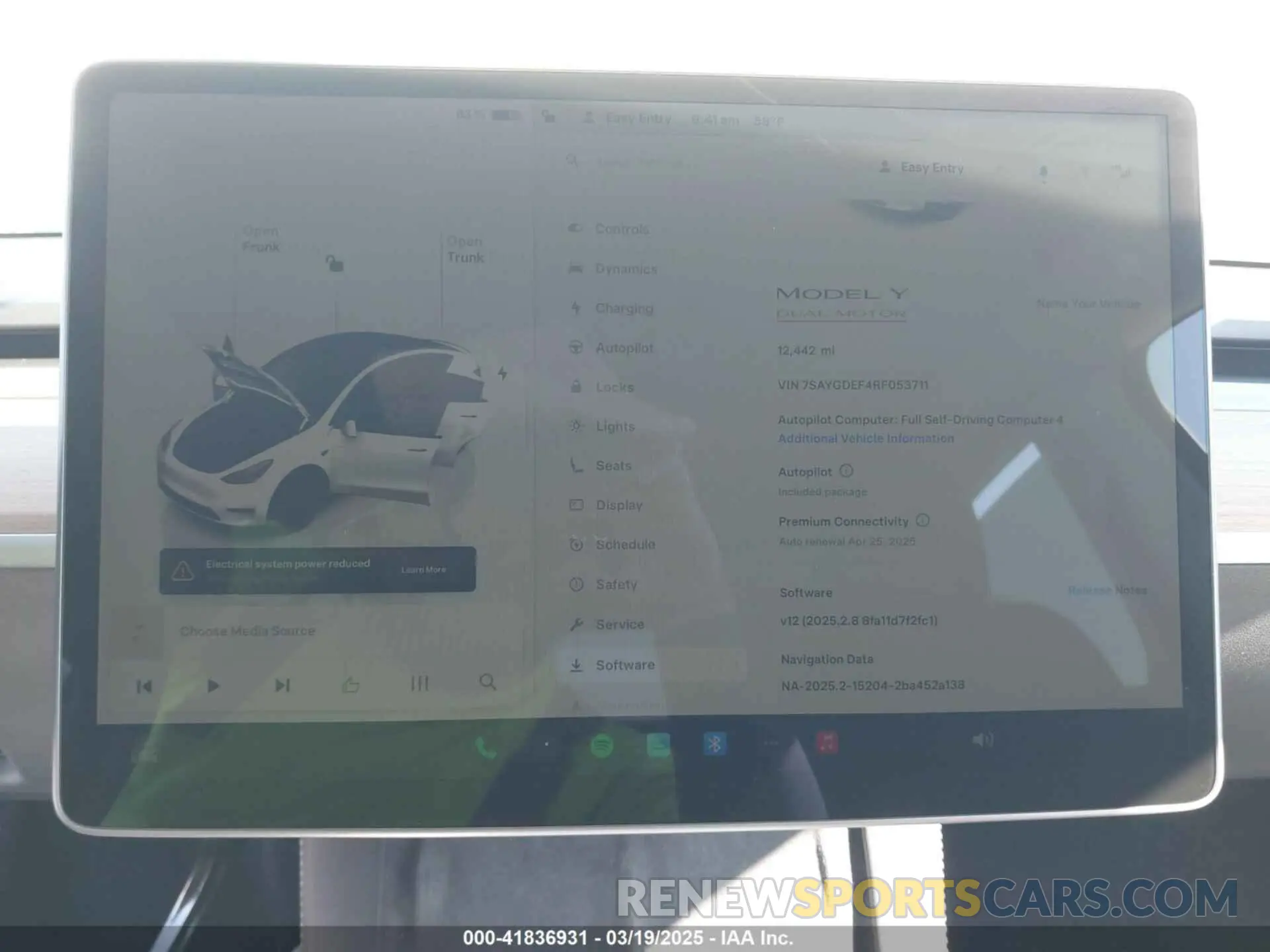 18 fotografías del automóvil dañado 7SAYGDEF4RF053711 TESLA MODEL Y 2024