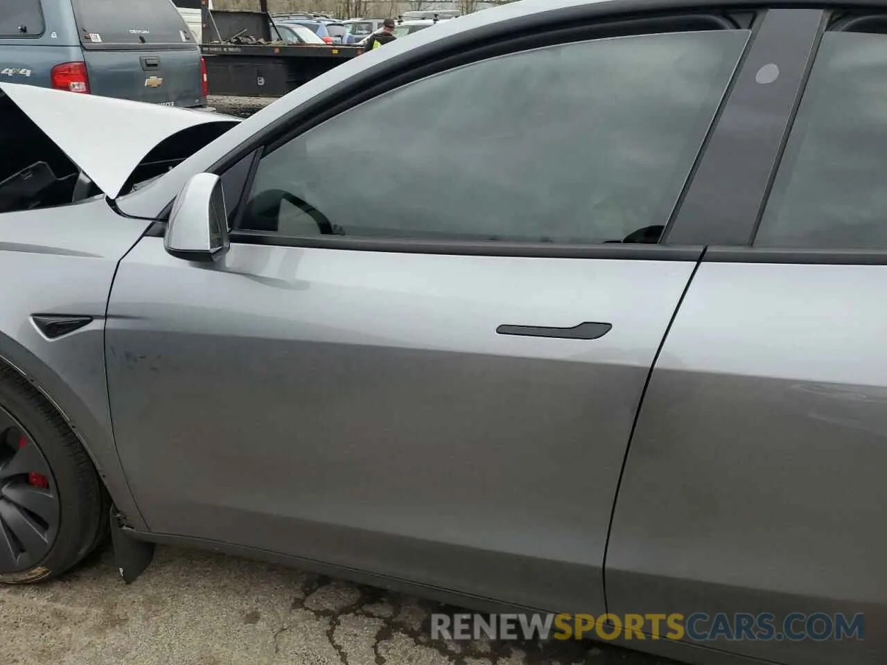 7 fotografías del automóvil dañado 7SAYGDEF4RF152108 TESLA MODEL Y 2024