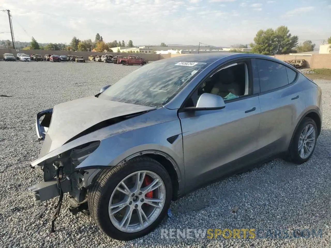 1 fotografías del automóvil dañado 7SAYGDEF5RA289071 TESLA MODEL Y 2024