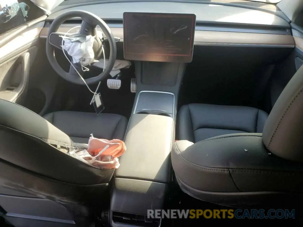 8 fotografías del automóvil dañado 7SAYGDEF5RA289071 TESLA MODEL Y 2024