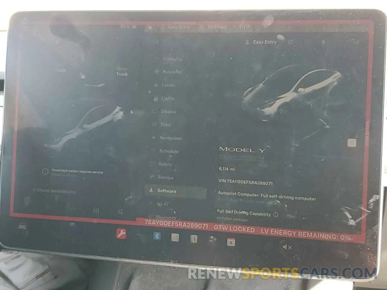 9 fotografías del automóvil dañado 7SAYGDEF5RA289071 TESLA MODEL Y 2024