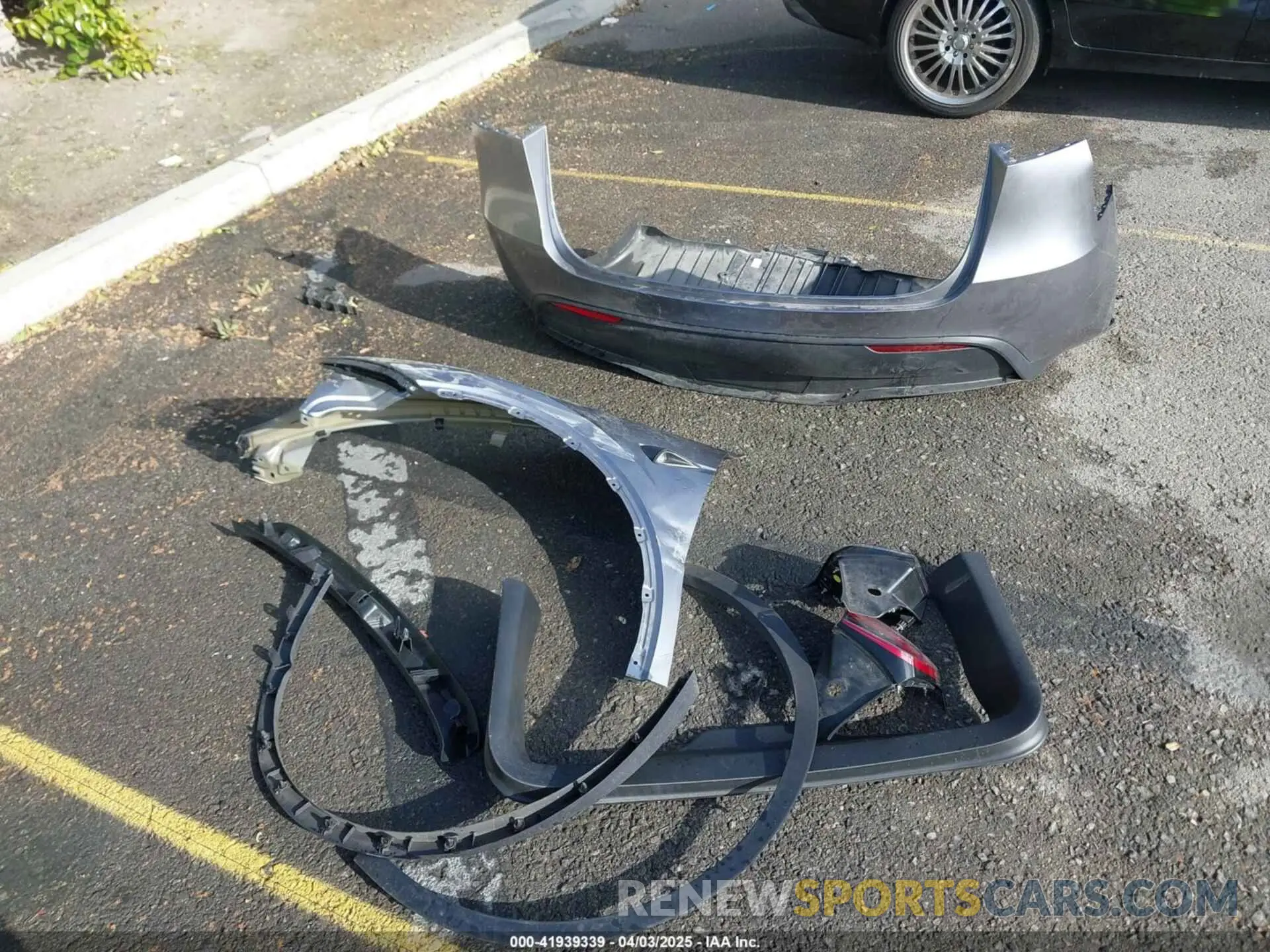 12 fotografías del automóvil dañado 7SAYGDEF5RA322392 TESLA MODEL Y 2024