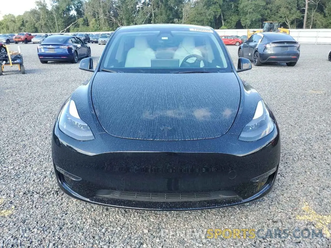 5 fotografías del automóvil dañado 7SAYGDEF5RF040367 TESLA MODEL Y 2024